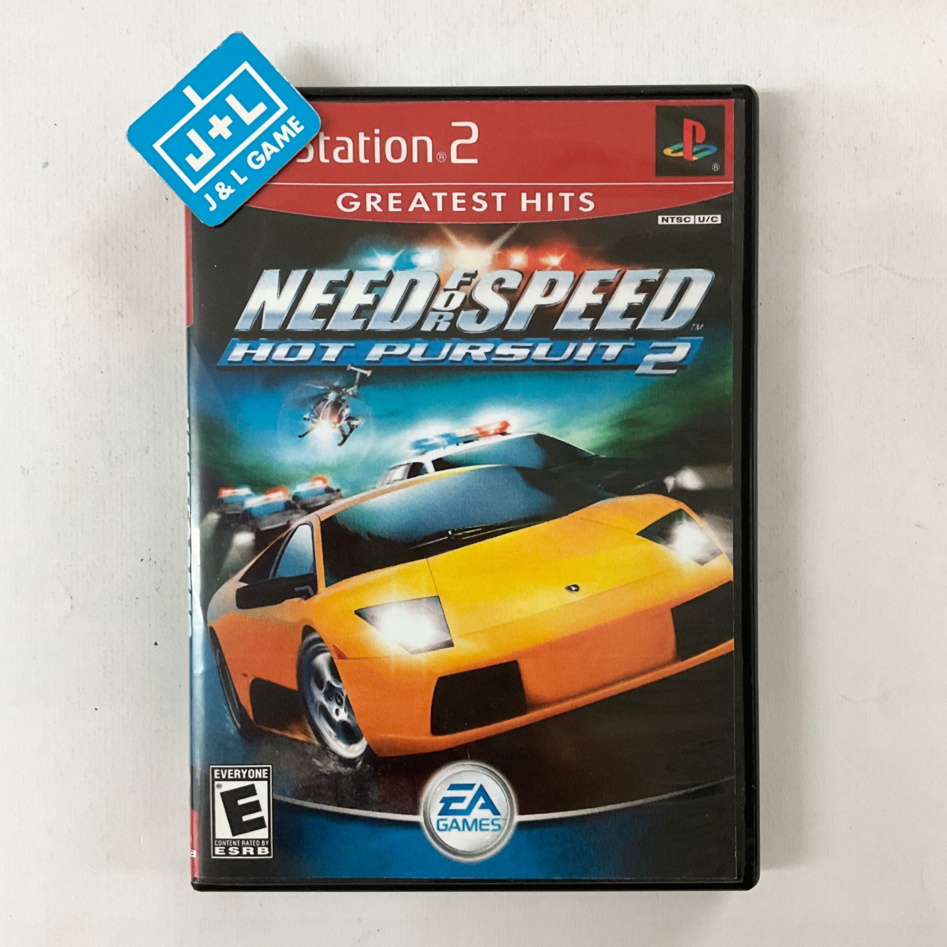 Need for Speed: Hot Pursuit 2 (Greatest Hits) - (PS2) PlayStation 2 [Pre-Owned] Video Games Electronic Arts   