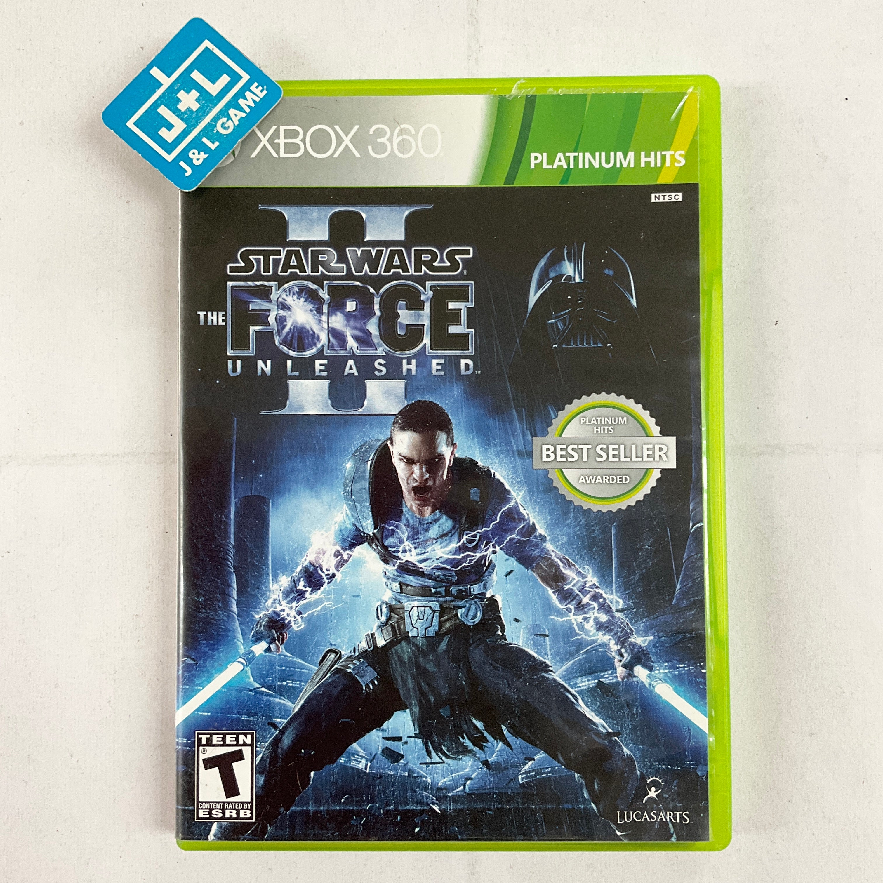 Star Wars: The Force Unleashed II (Platinum Hits) - Xbox 360 [Pre-Owned] Video Games LucasArts   