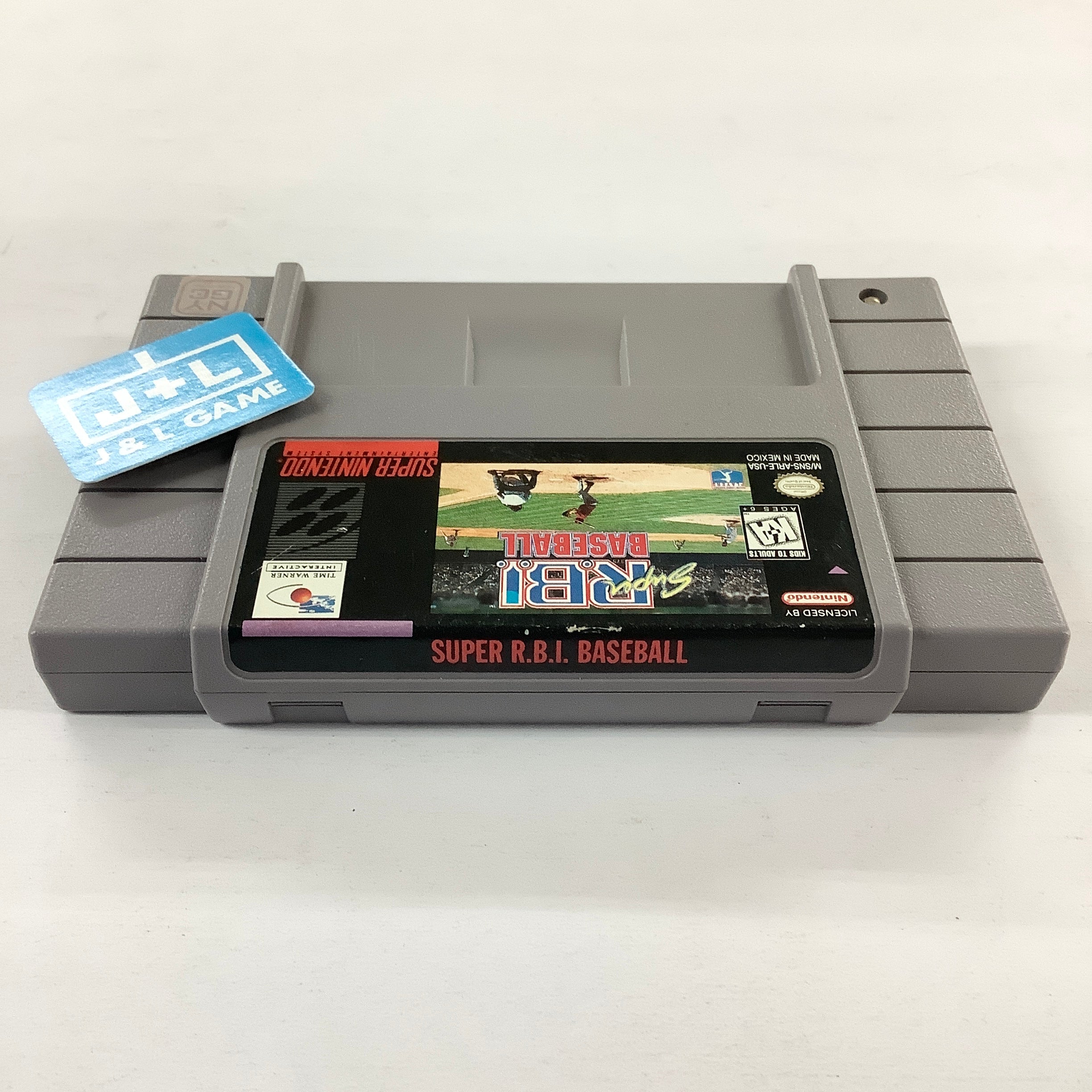 Super R.B.I. Baseball - (SNES) Super Nintendo [Pre-Owned] Video Games Time Warner Interactive   