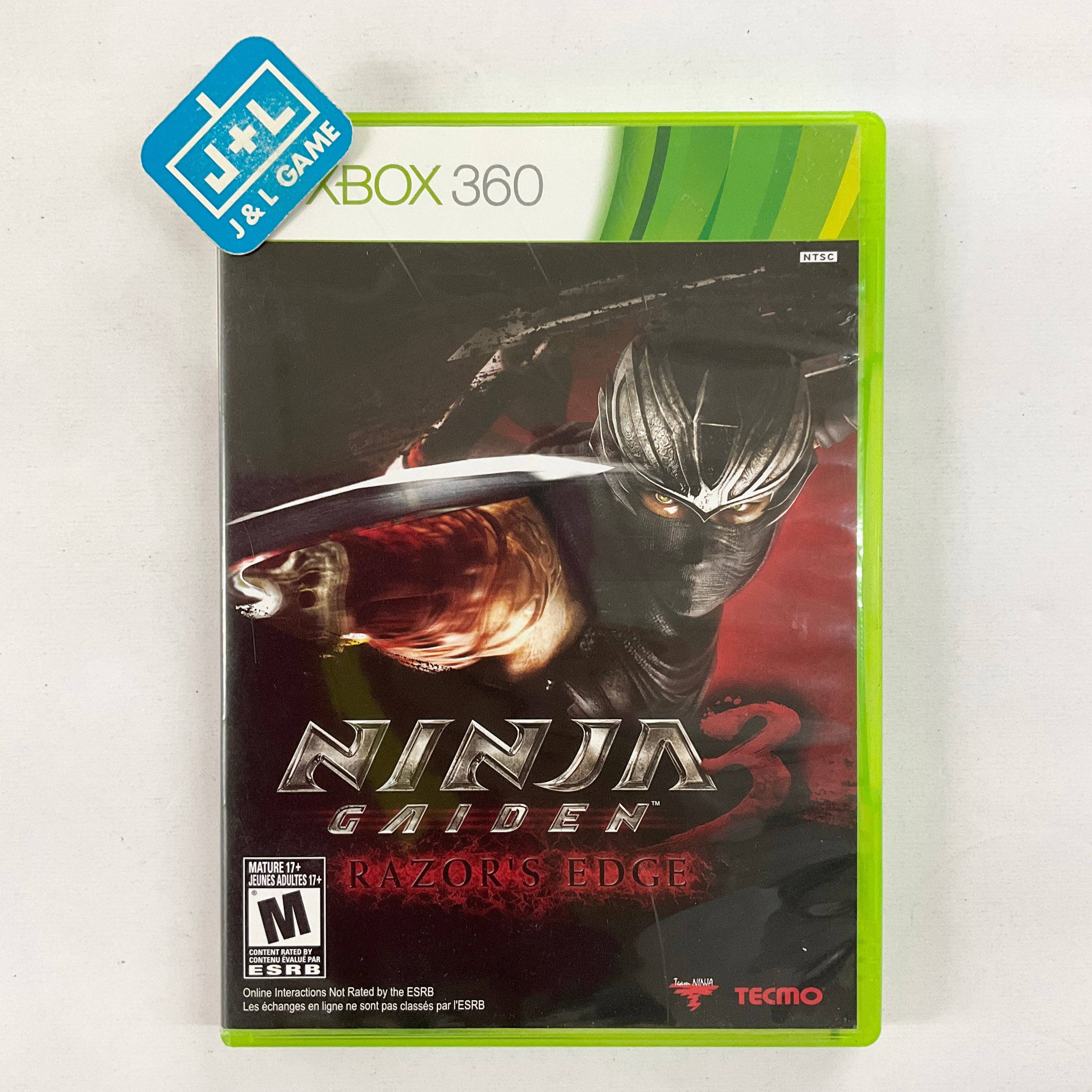 Ninja Gaiden 3: Razor's Edge - Xbox 360 [Pre-Owned] Video Games Koei   