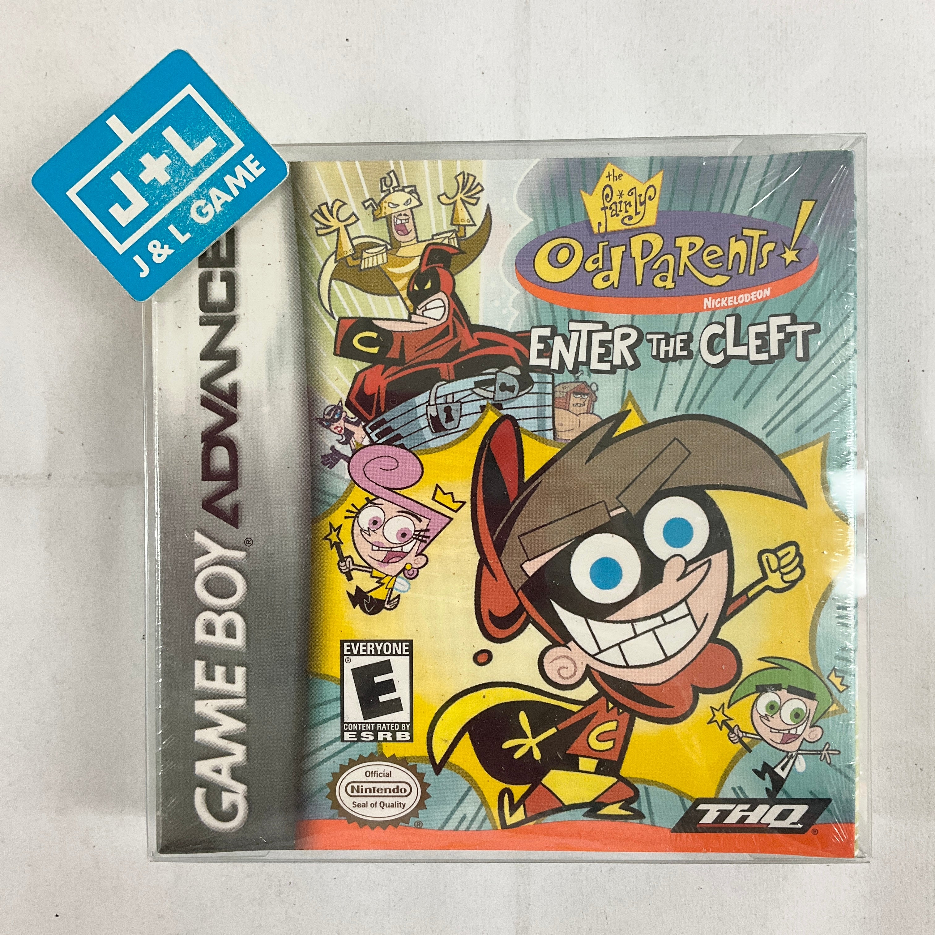 The Fairly OddParents! Enter the Cleft - (GBA) Game Boy Advance Video Games THQ   