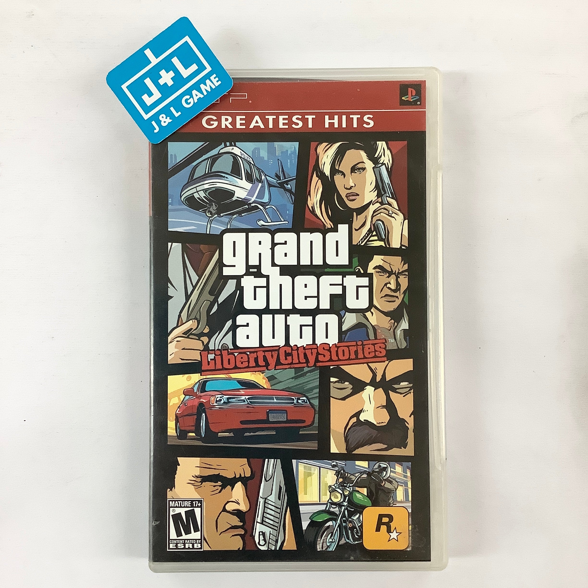 Grand Theft Auto: Liberty City Stories (Greatest Hits) - SONY PSP [Pre-Owned] Video Games Rockstar Games   