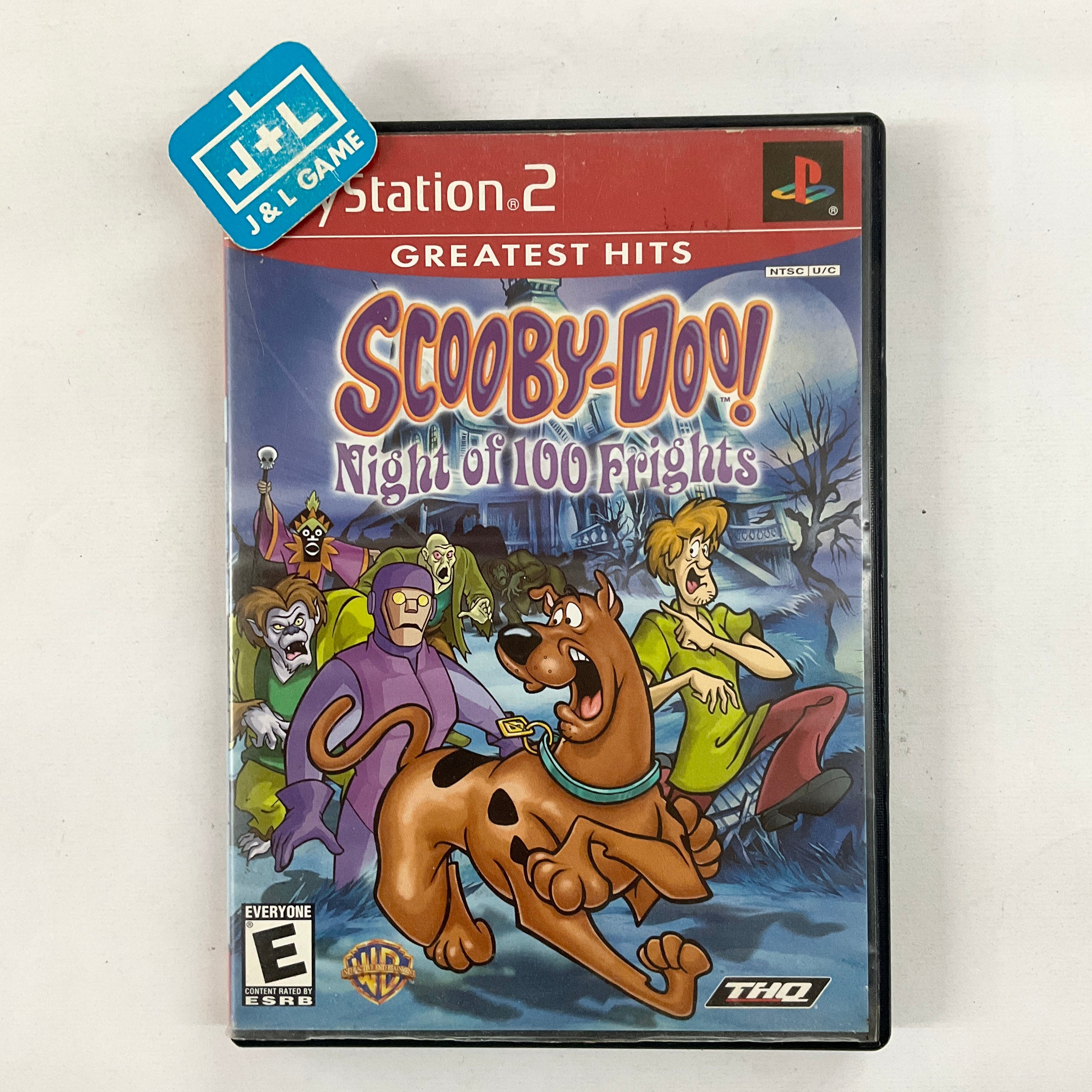 Scooby-Doo! Night of 100 Frights (Greatest Hits) - (PS2) PlayStation 2 [Pre-Owned] Video Games THQ   