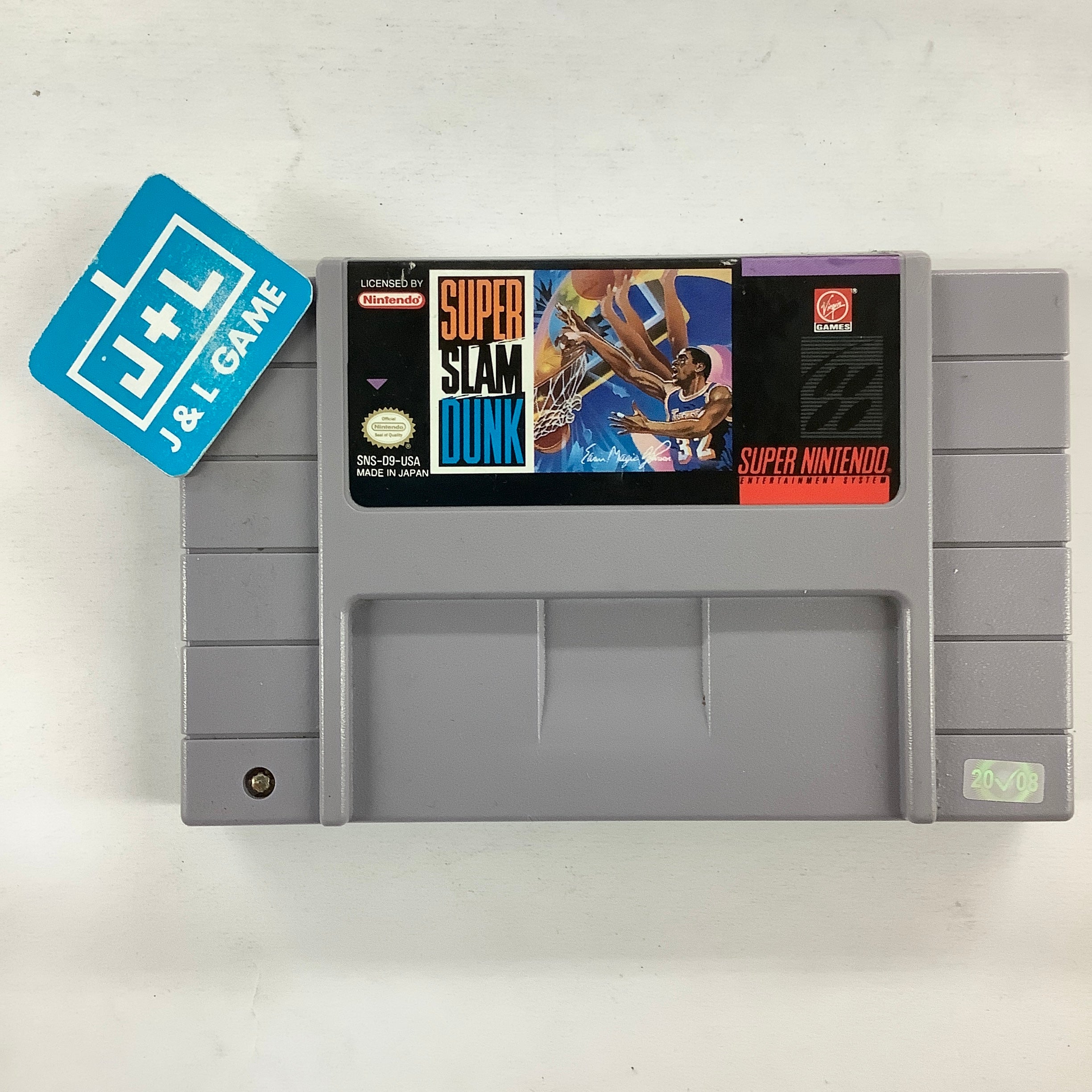 Super Slam Dunk - (SNES) Super Nintendo [Pre-Owned] Video Games Virgin Interactive   