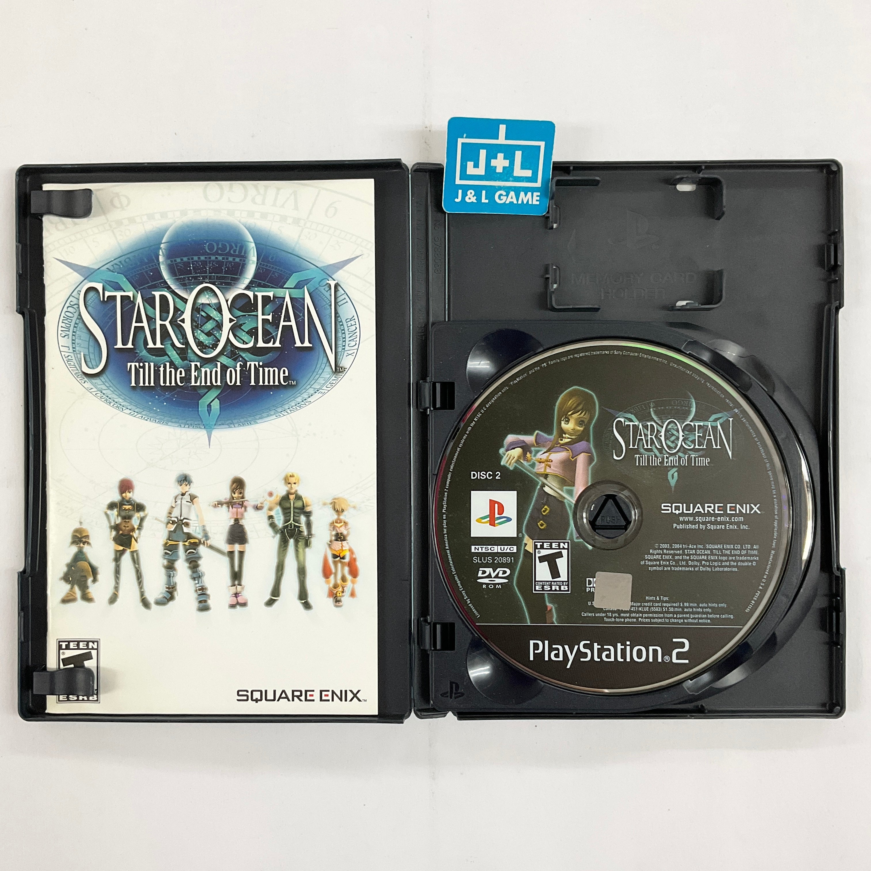 Star Ocean Till the End of Time - (PS2) PlayStation 2 [Pre-Owned] Video Games Square Enix   