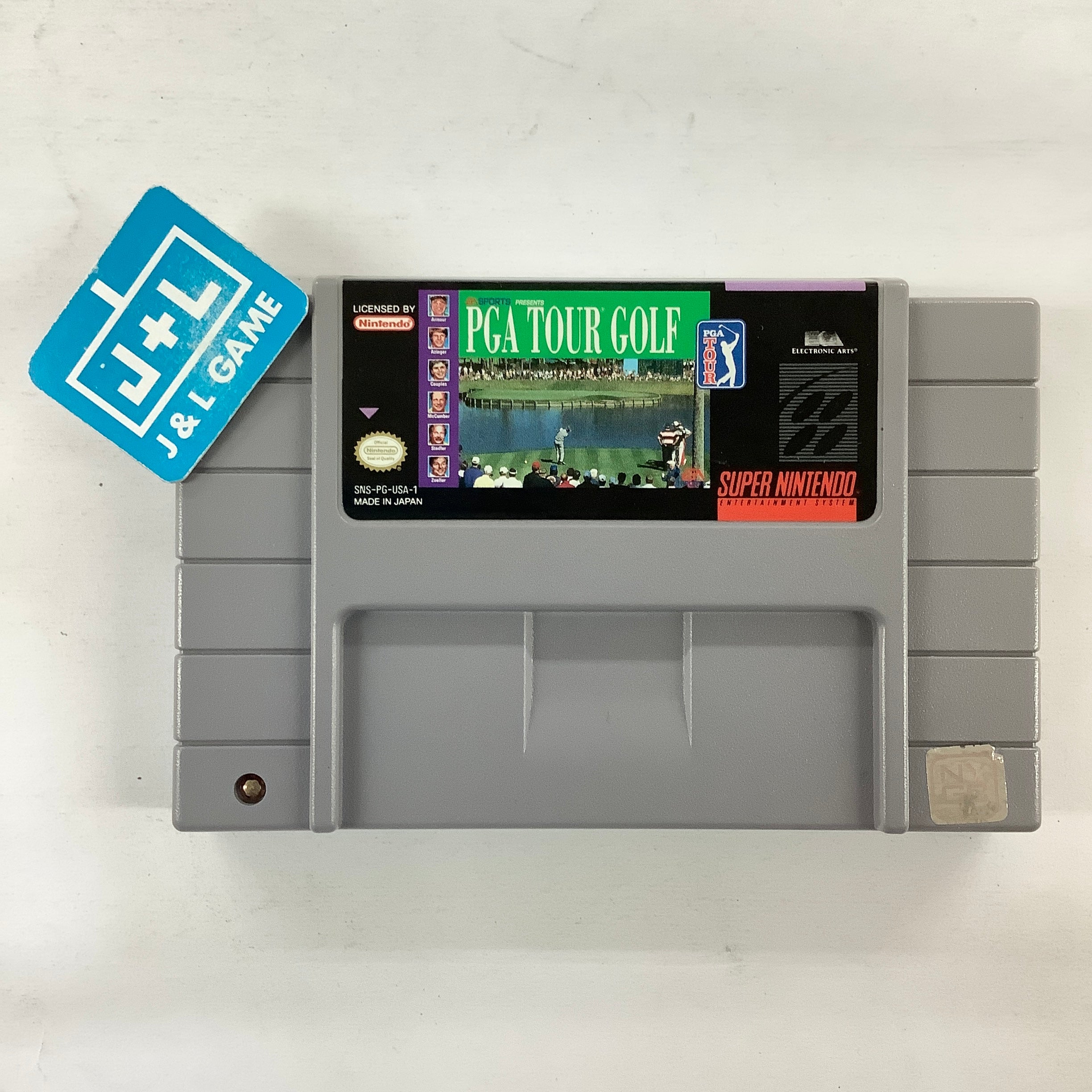 PGA Tour Golf - (SNES) Super Nintendo [Pre-Owned] Video Games Electronic Arts   