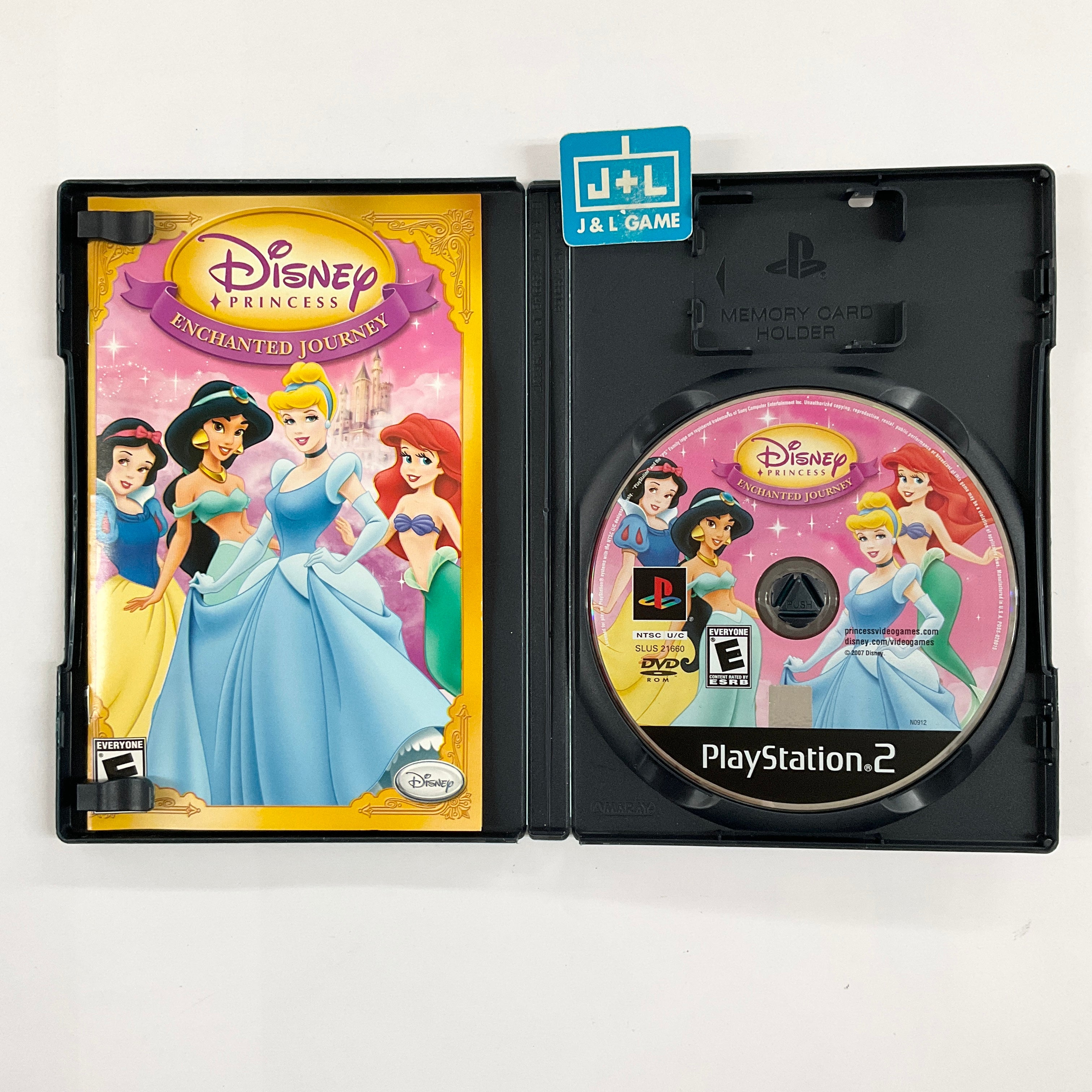 Disney Princess: Enchanted Journey - (PS2) PlayStation 2 [Pre-Owned] Video Games Disney Interactive Studios   