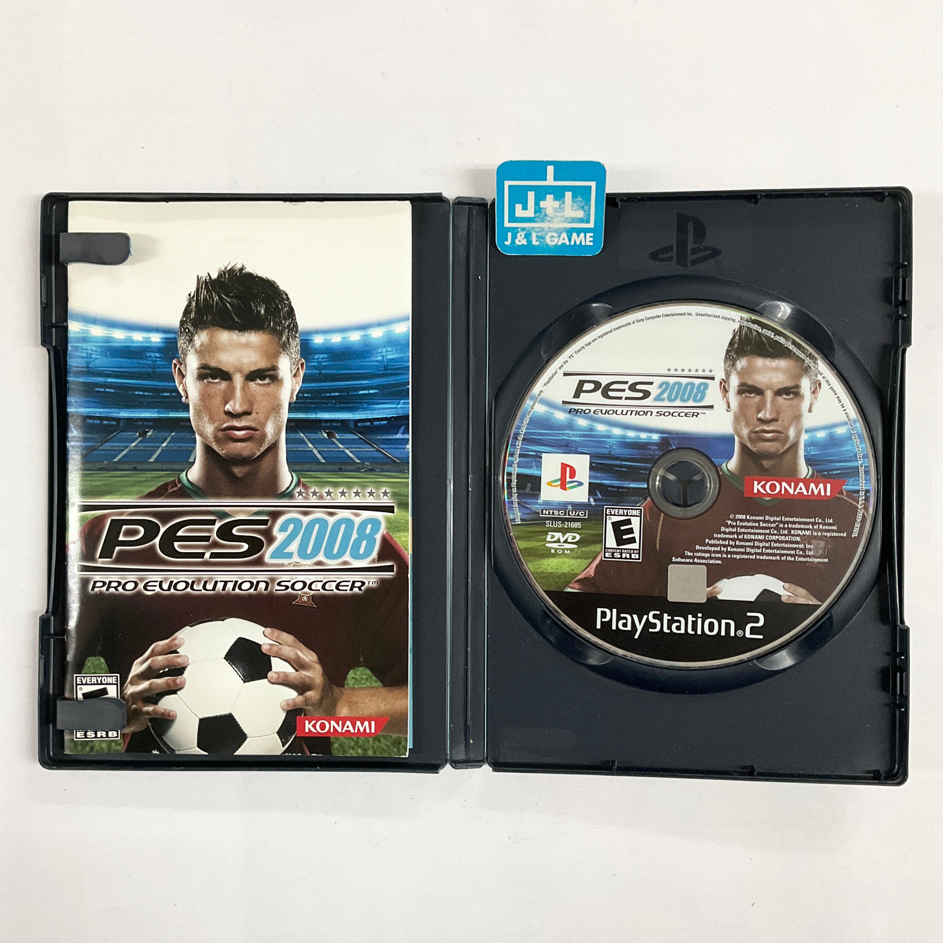 Pro Evolution Soccer 2008 - (PS2) PlayStation 2 [Pre-Owned] Video Games Konami   