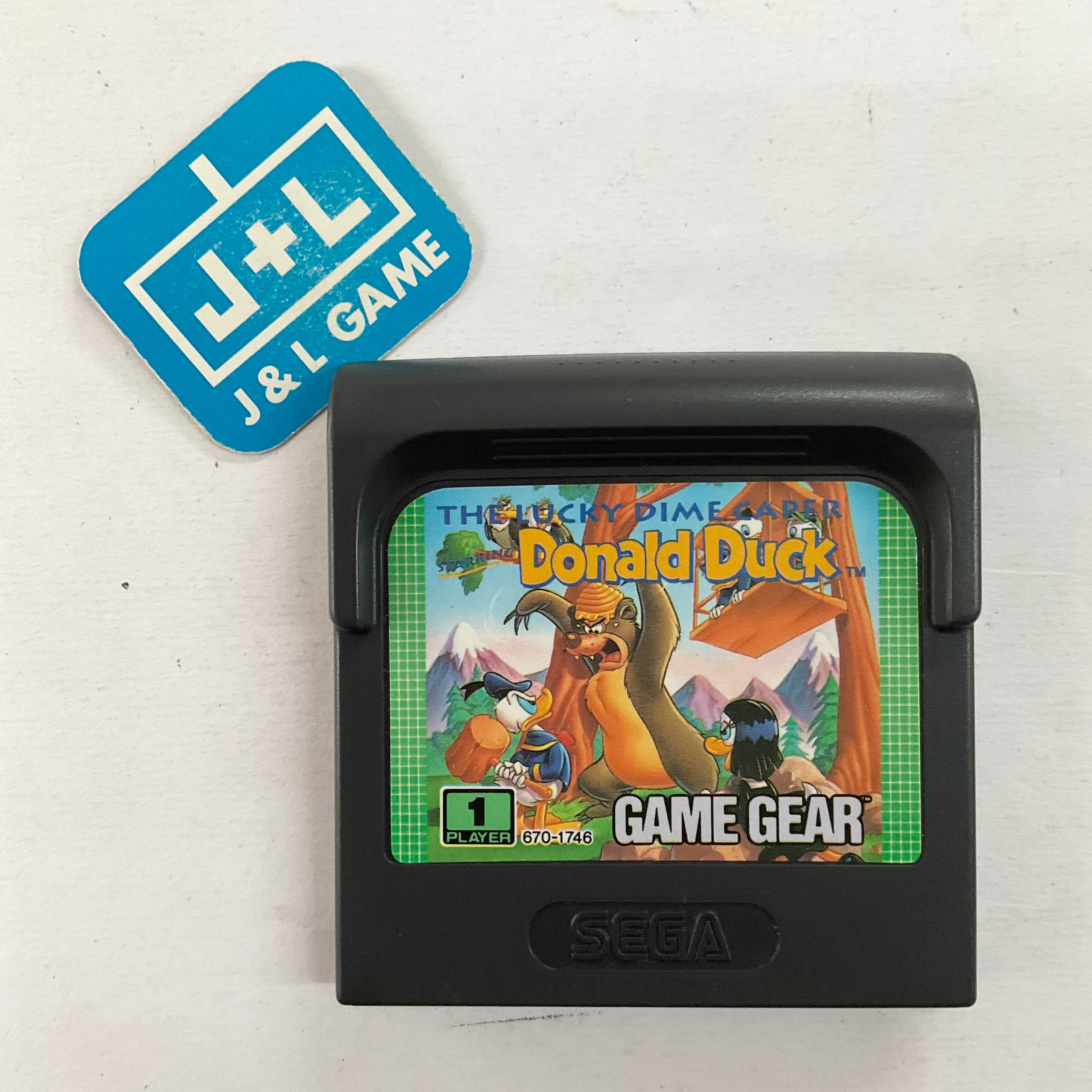 The Lucky Dime Caper starring Donald Duck - (SGG) SEGA GameGear [Pre-Owned] Video Games Sega   