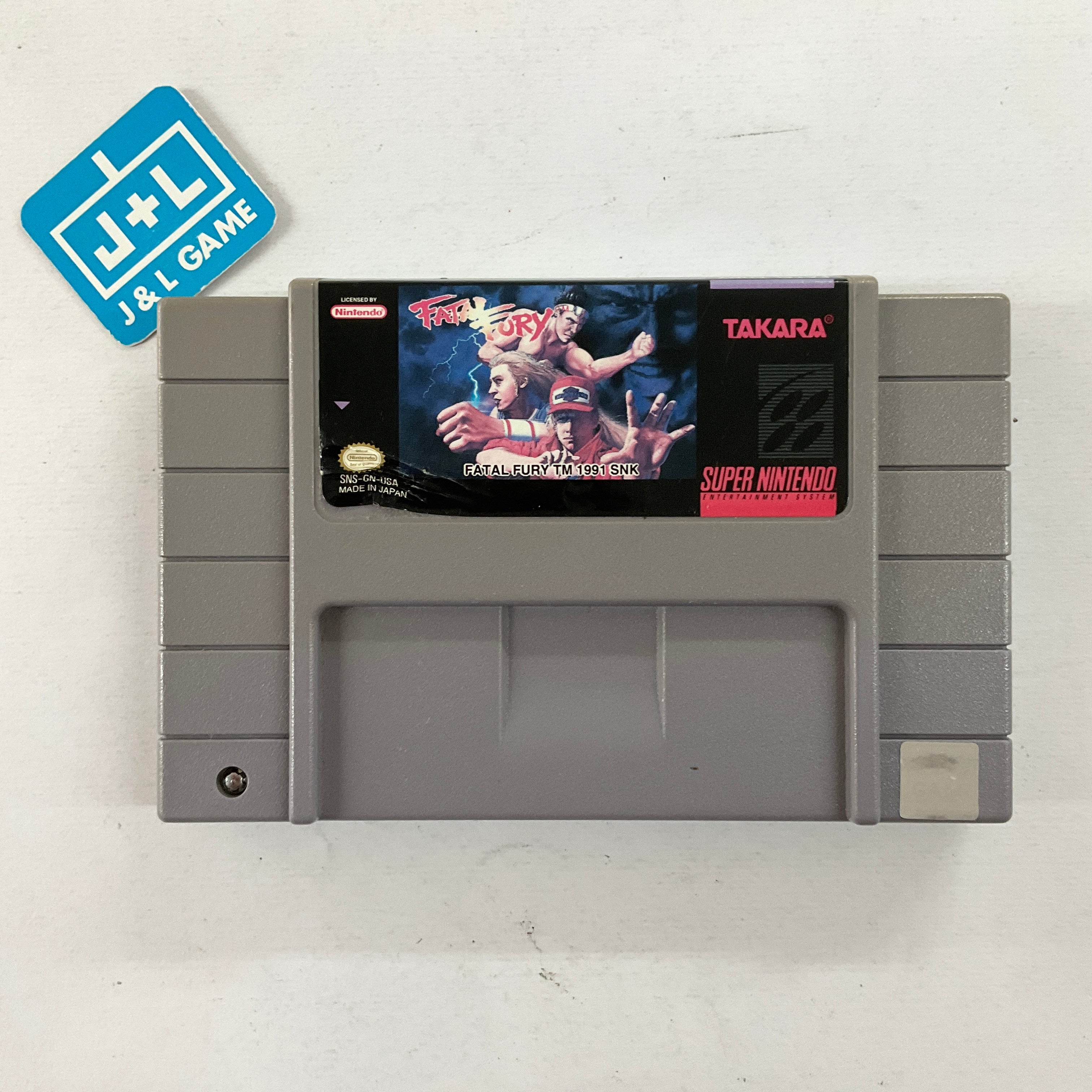 Fatal Fury - (SNES) Super Nintendo [Pre-Owned] Video Games Takara   