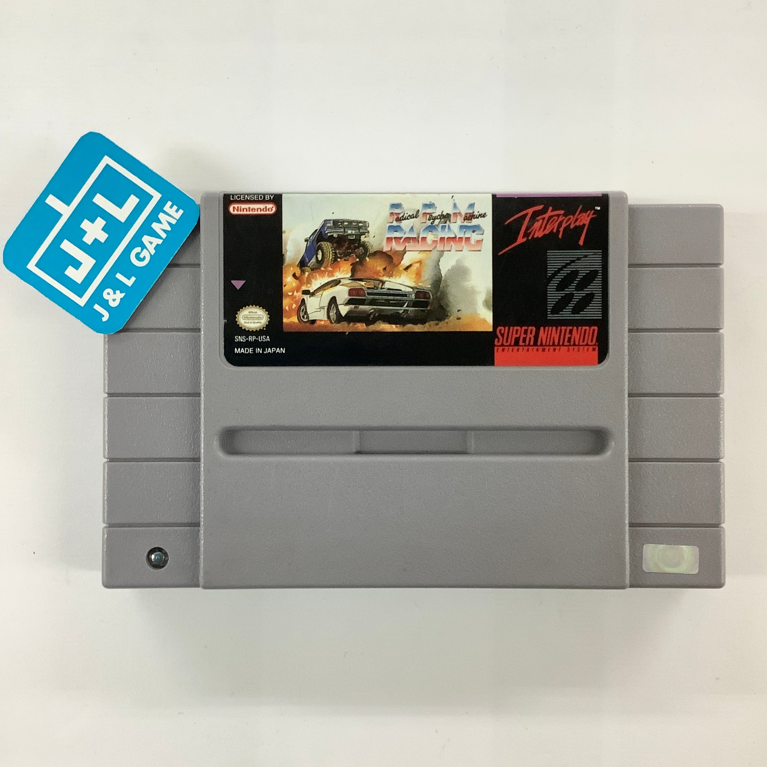 RPM: Radical Psycho Machine Racing - (SNES) Super Nintendo [Pre-Owned] Video Games Interplay   