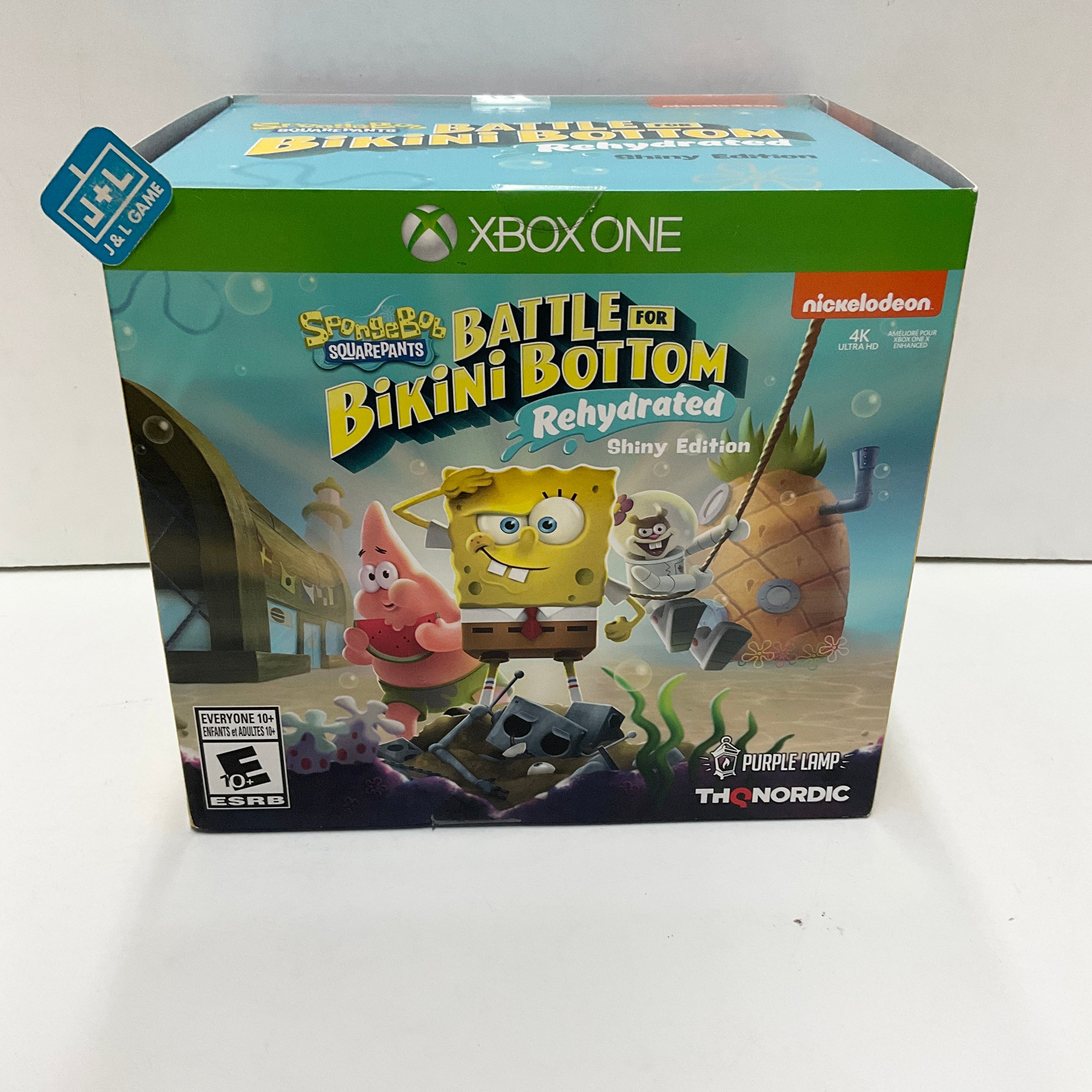 Spongebob Squarepants: Battle for Bikini Bottom - Rehydrated - Shiny Edition - (XB1) Xbox One Video Games THQ Nordic   