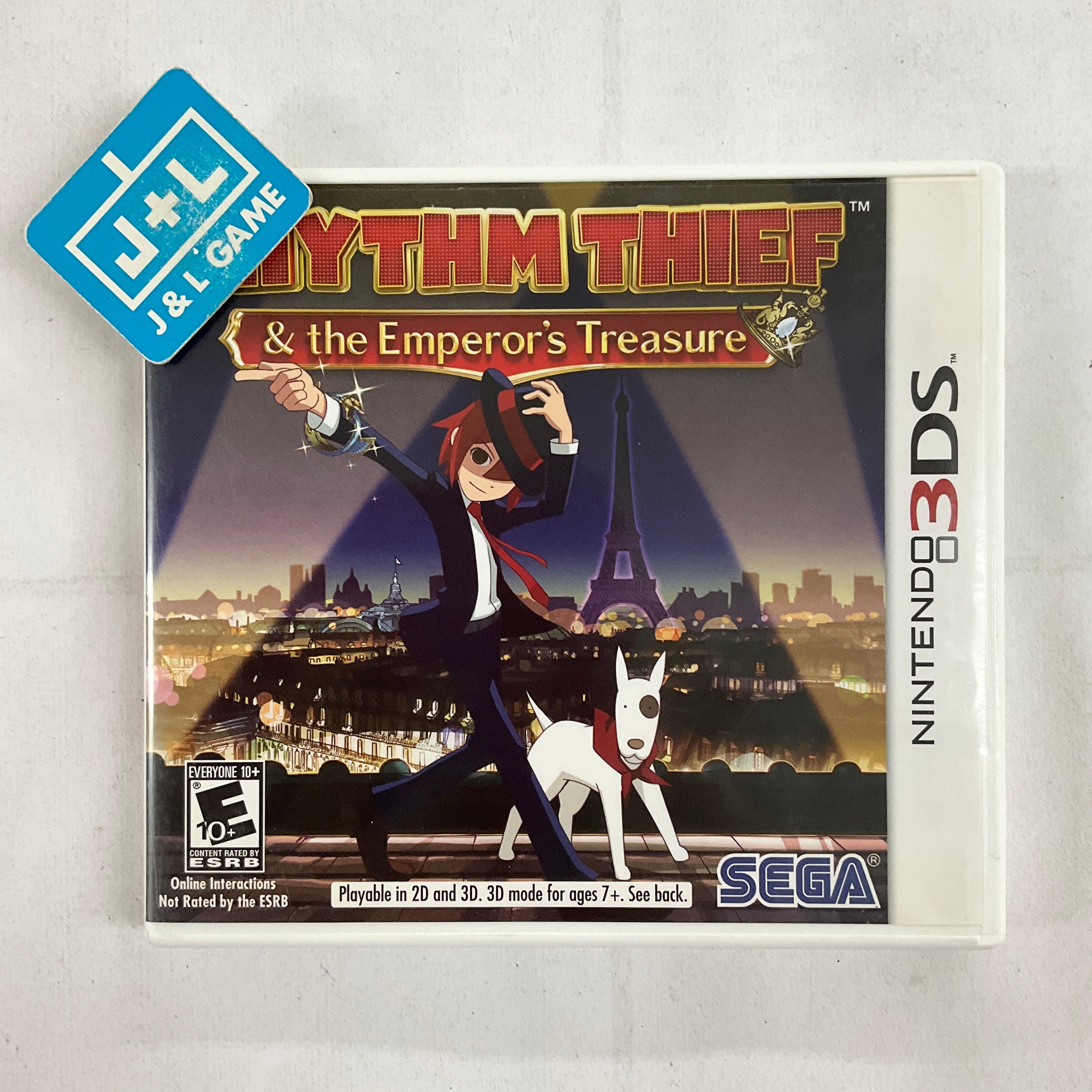 Rhythm Thief & the Emperor's Treasure - Nintendo 3DS [Pre-Owned] Video Games SEGA   