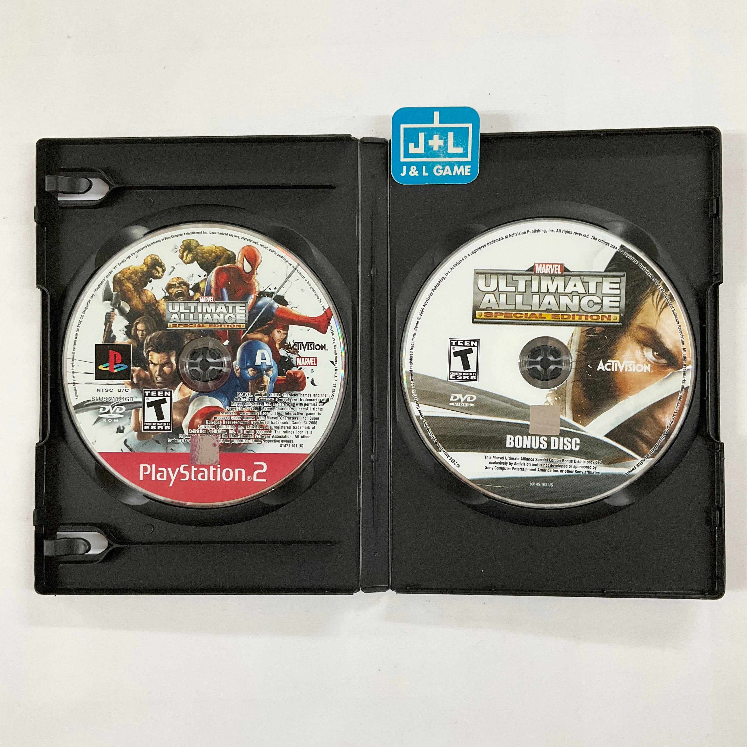 Marvel: Ultimate Alliance: Special Edition (Greatest Hits) - (PS2) PlayStation 2 [Pre-Owned] Video Games Activision   