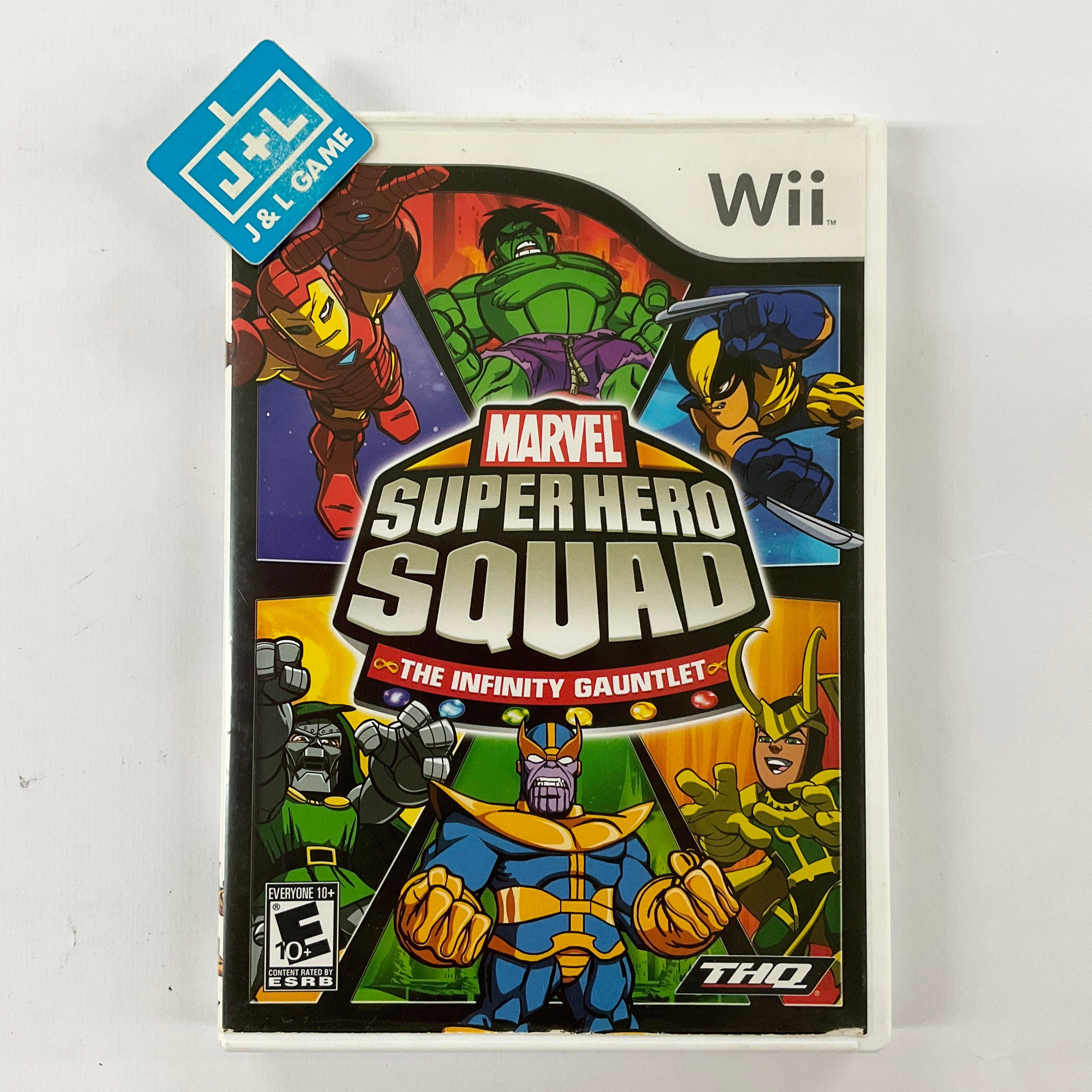 Marvel Super Hero Squad The Infinity Gauntlet - Nintendo Wii [Pre-Owned] Video Games THQ   