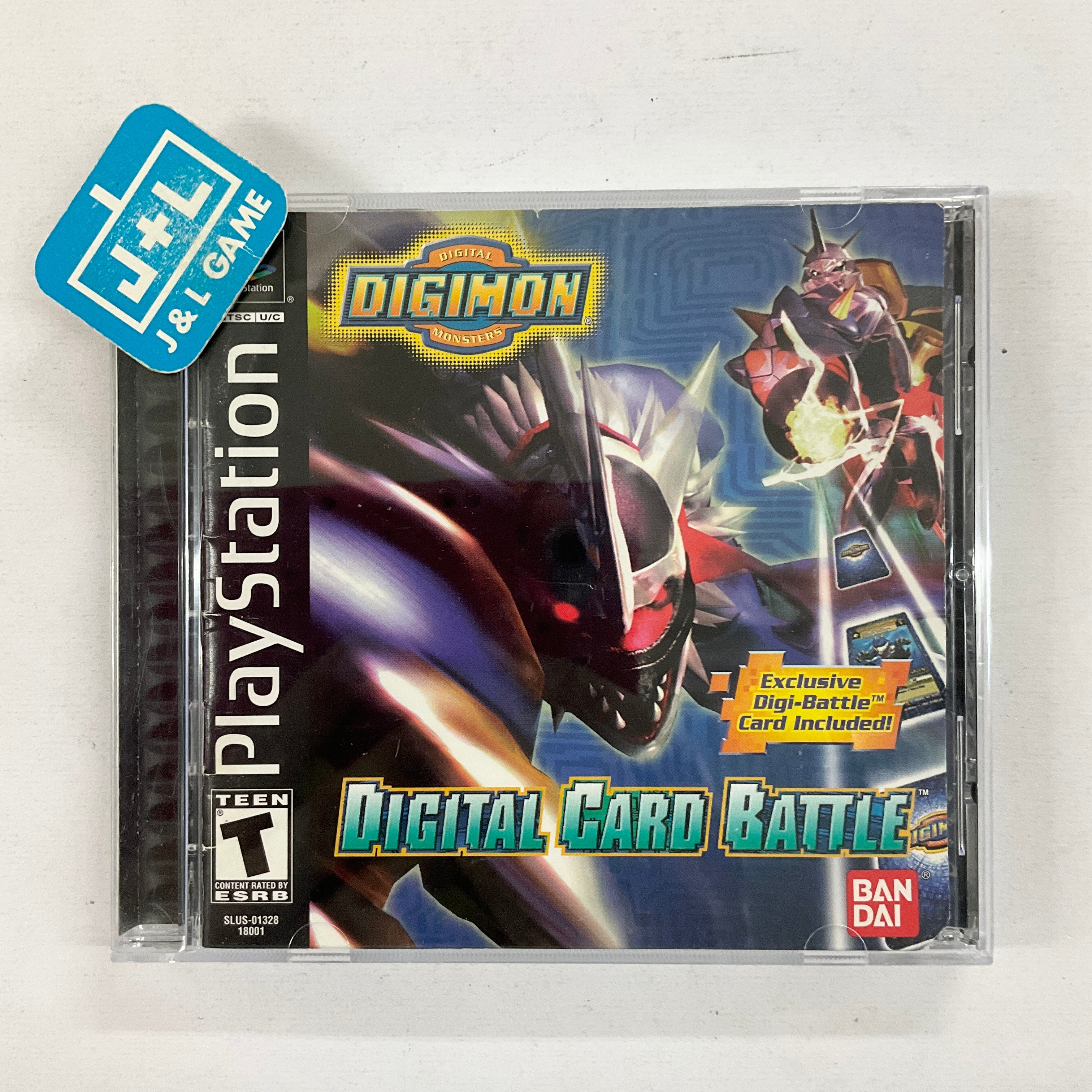 Digimon Digital Card Battle - (PS1) Playstation 1 [Pre-Owned] Video Games Bandai   