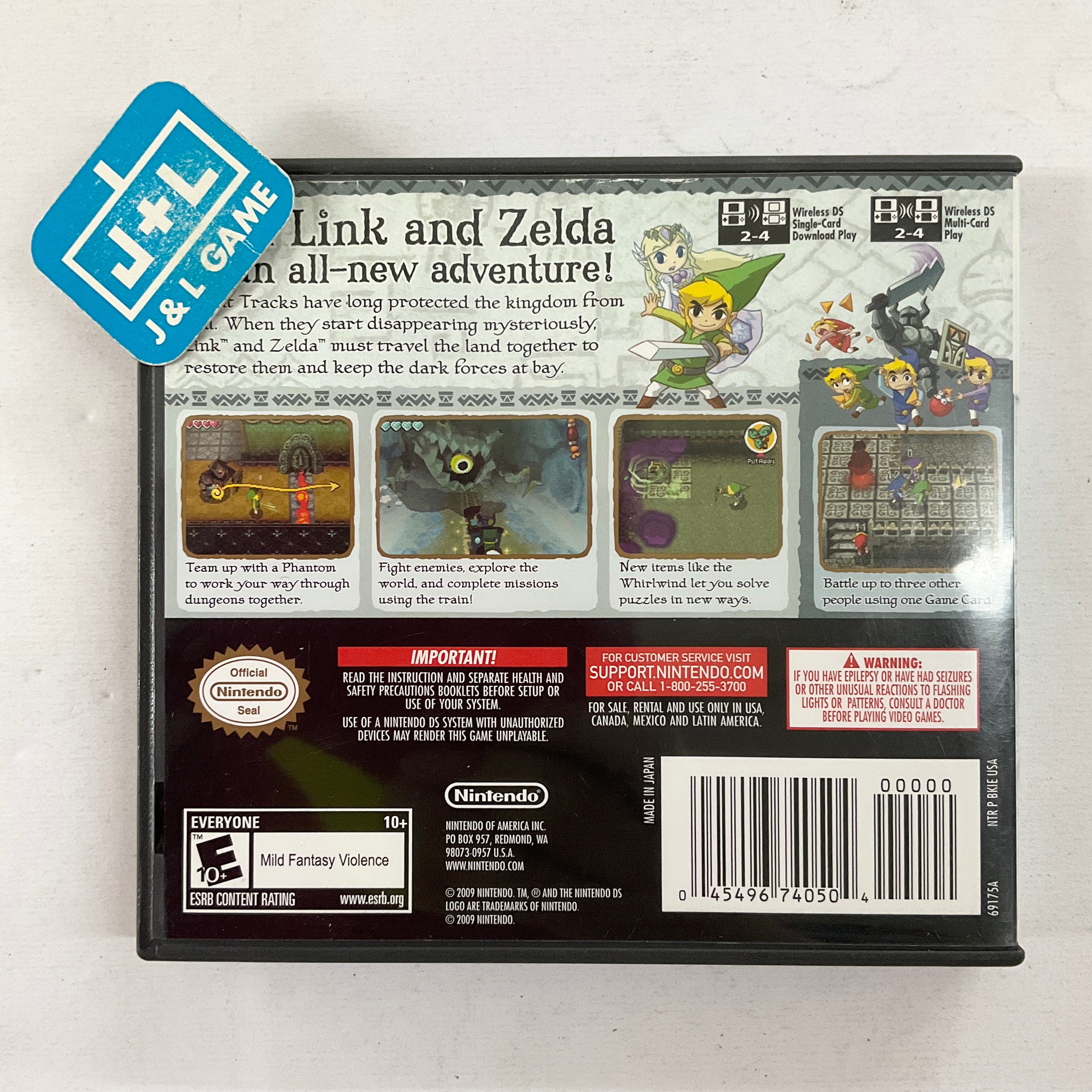 The Legend of Zelda: Spirit Tracks - (NDS) Nintendo DS [Pre-Owned] Video Games Nintendo   