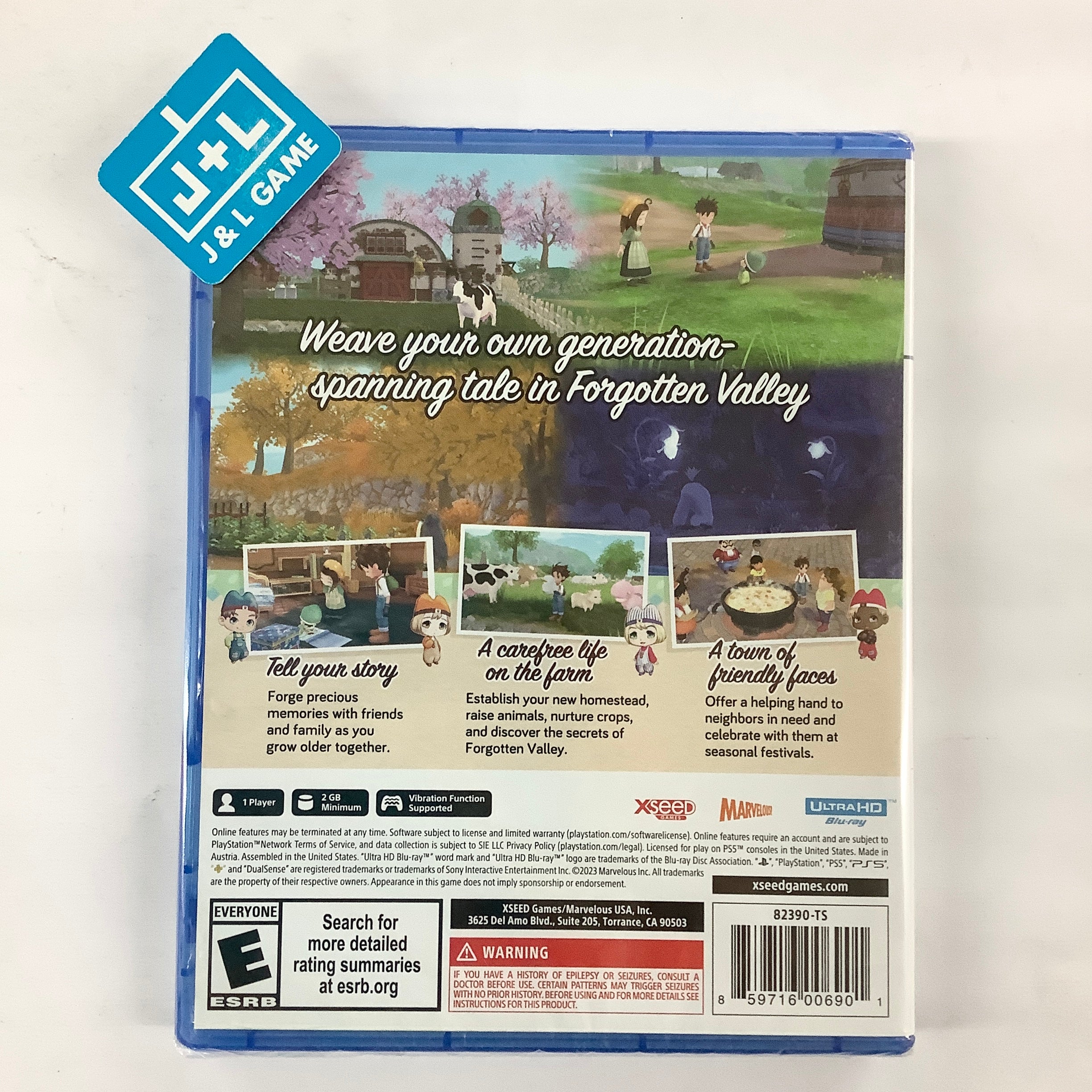 Story of Seasons: A Wonderful Life - (PS5) PlayStation 5 Video Games XSEED Games   