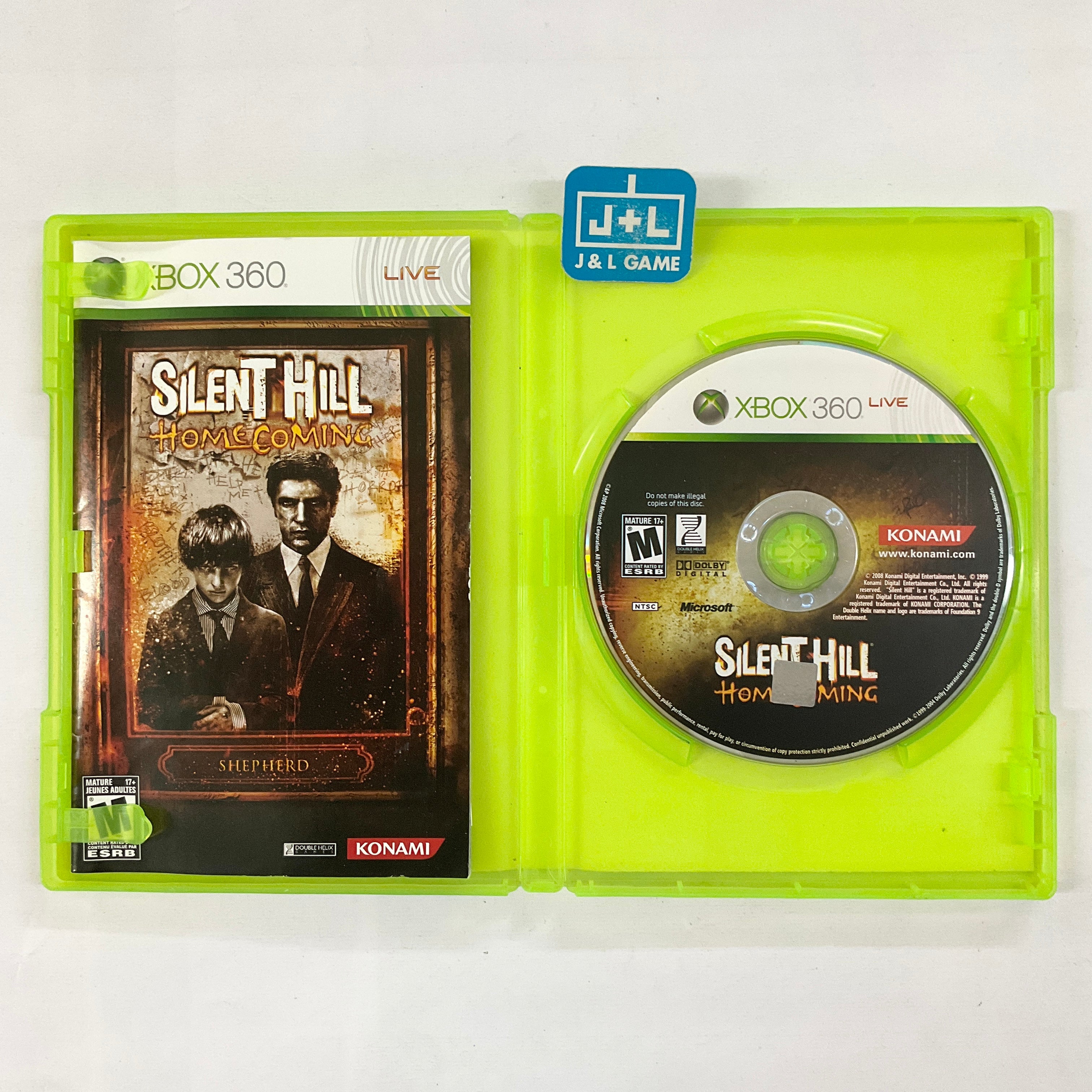 Silent Hill: Homecoming - Xbox 360 [Pre-Owned] Video Games Konami   