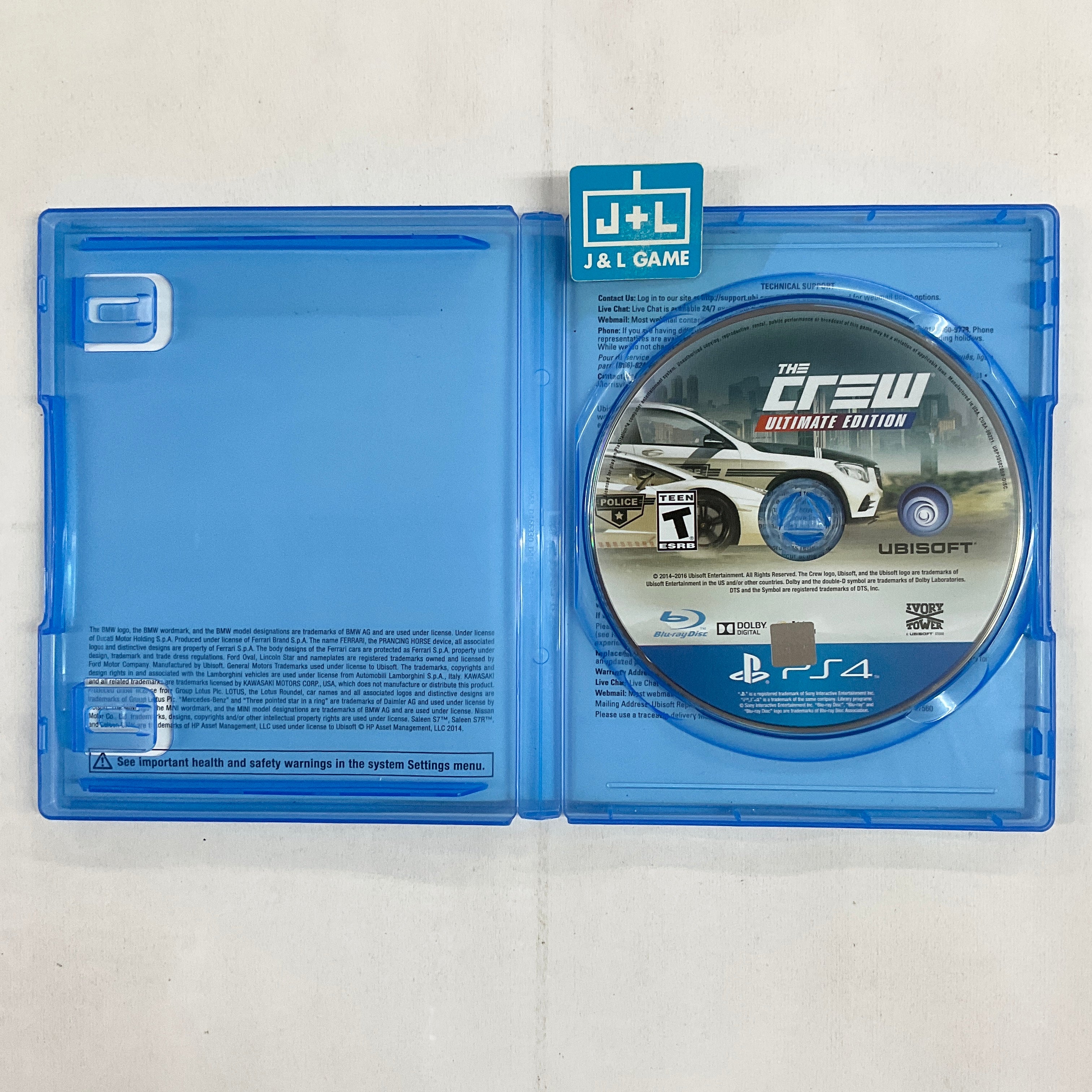 The Crew Ultimate Edition - (PS4) PlayStation 4 [Pre-Owned] Video Games Ubisoft   