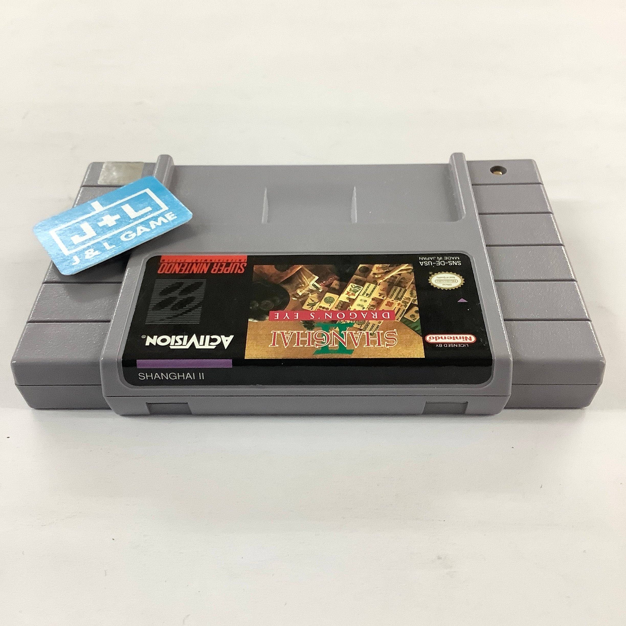 Shanghai II: Dragon's Eye - (SNES) Super Nintendo [Pre-Owned] Video Games Activision   