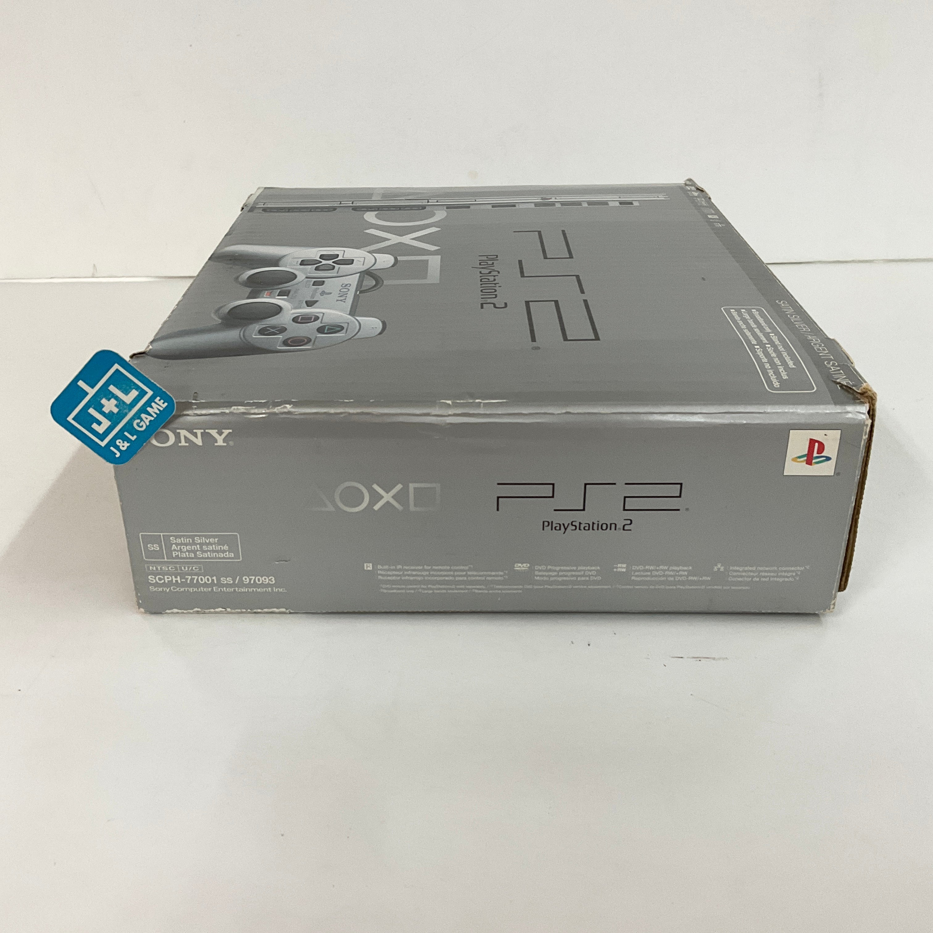 Sony PlayStation 2 Slim Console (Silver) - (PS2) PlayStation 2 [Pre-Owned] Consoles Sony   