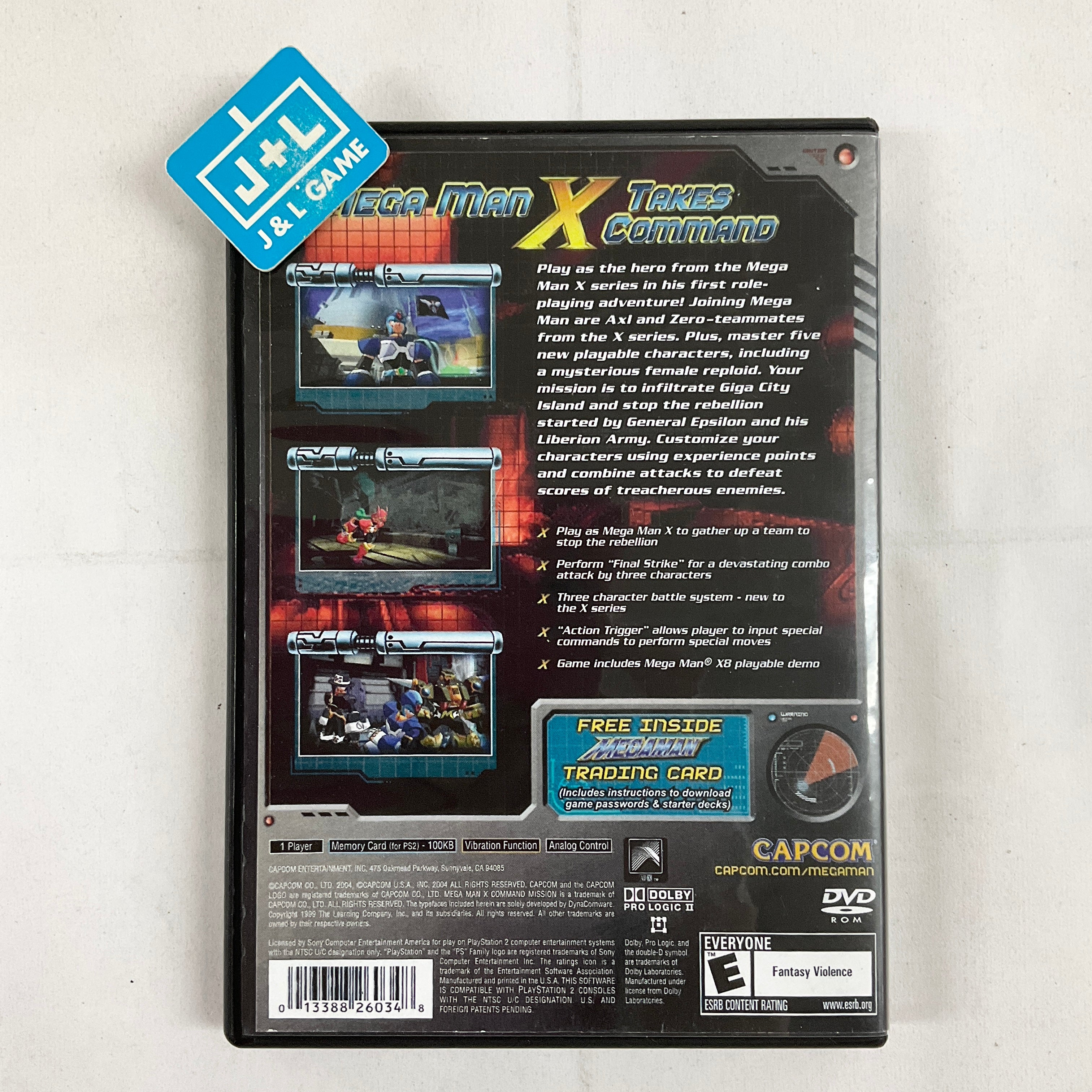 Mega Man X Command Mission - (PS2) PlayStation 2 [Pre-Owned] Video Games Capcom   