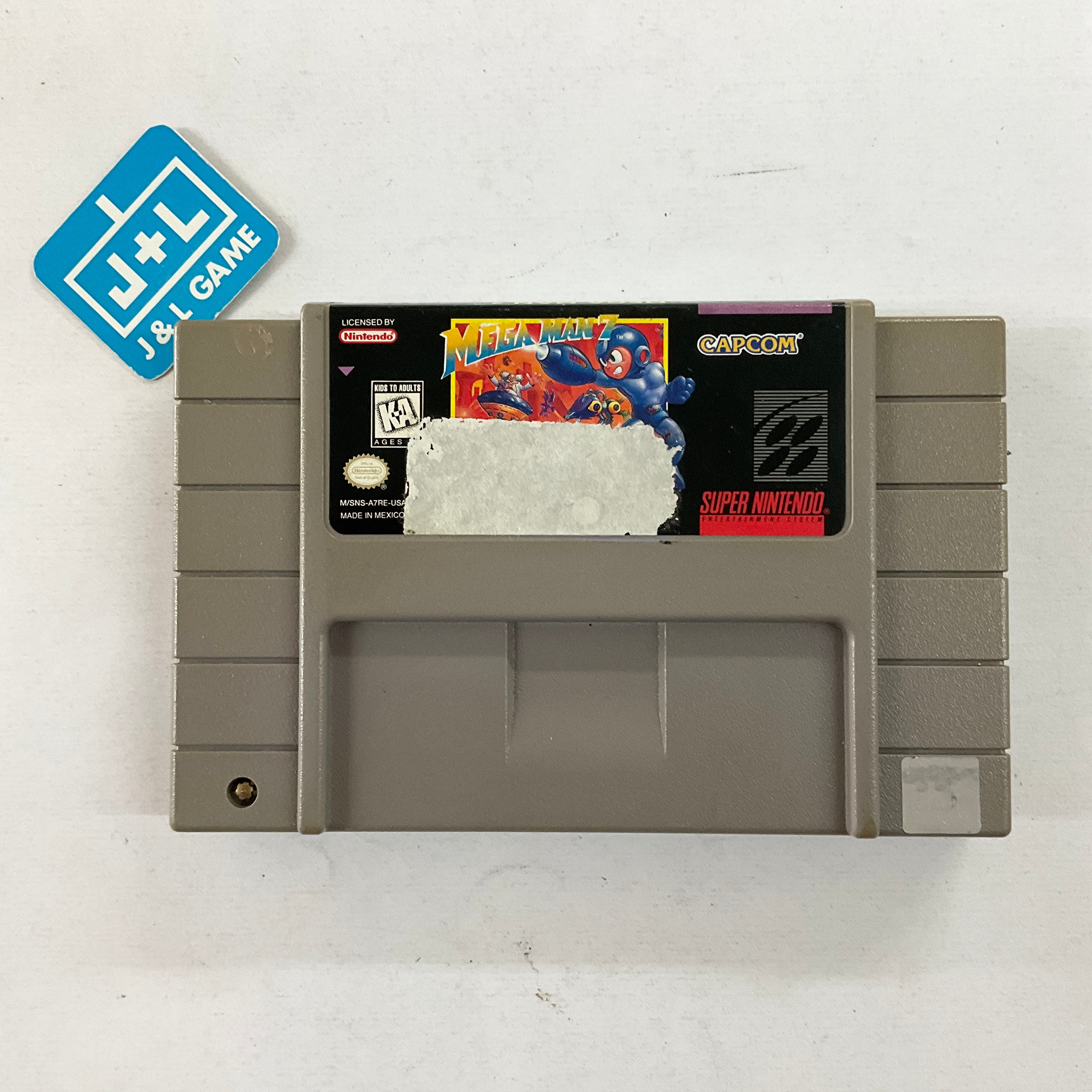 Mega Man 7 - (SNES) Super Nintendo [Pre-Owned] Video Games Capcom   