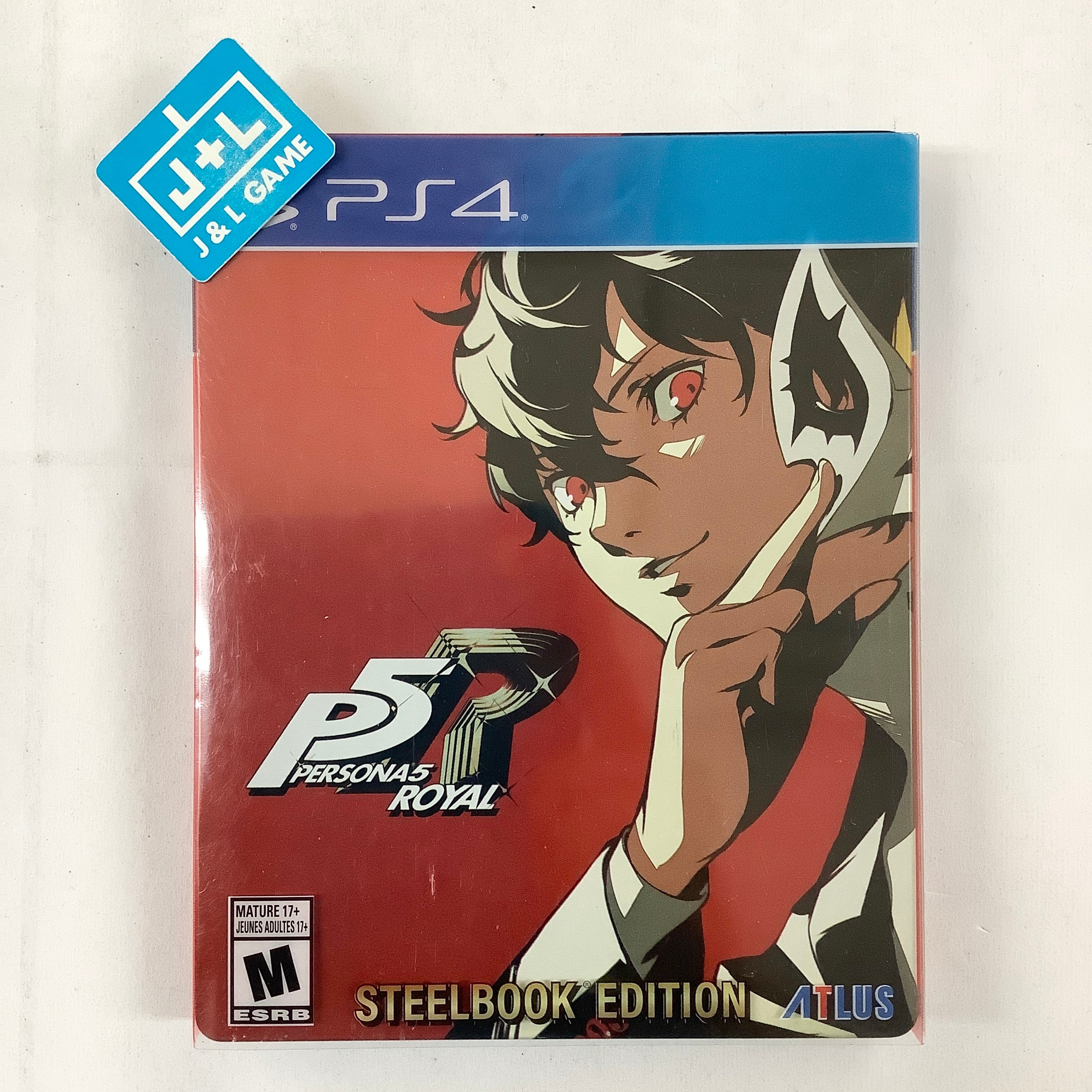 Persona 5 Royal: Steelbook Launch Edition - (PS4) PlayStation 4 [Pre-Owned] Video Games SEGA   