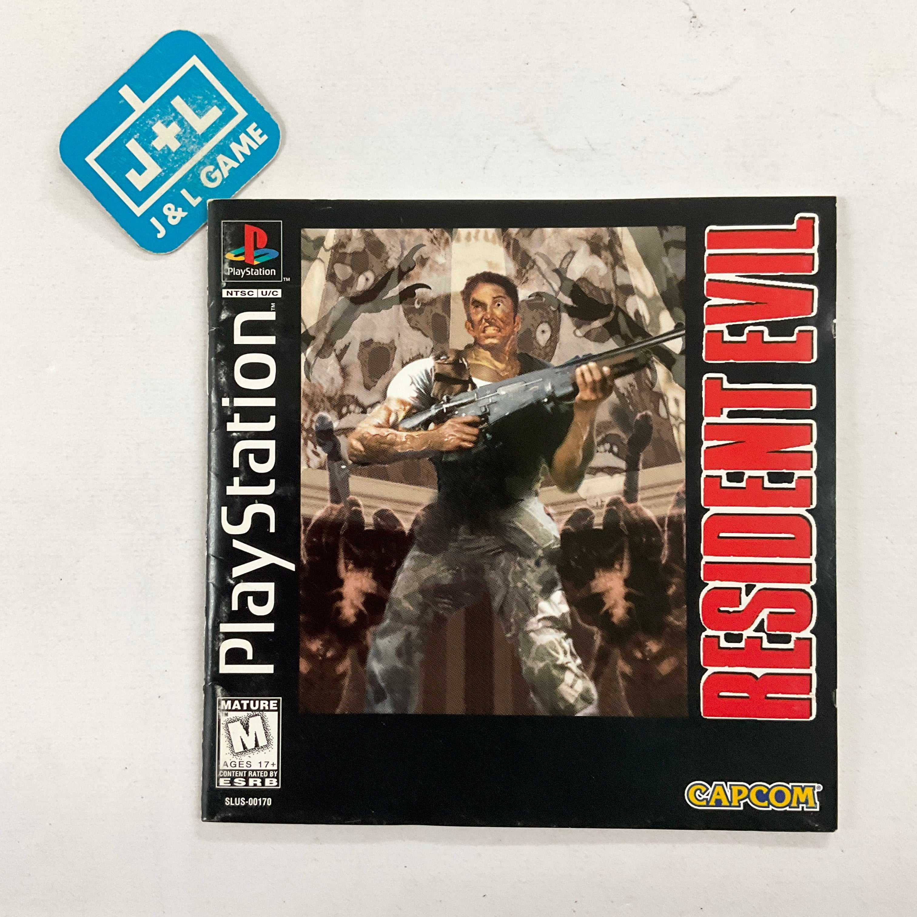 Resident Evil - (PS1) PlayStation 1 [Pre-Owned] Video Games Capcom   