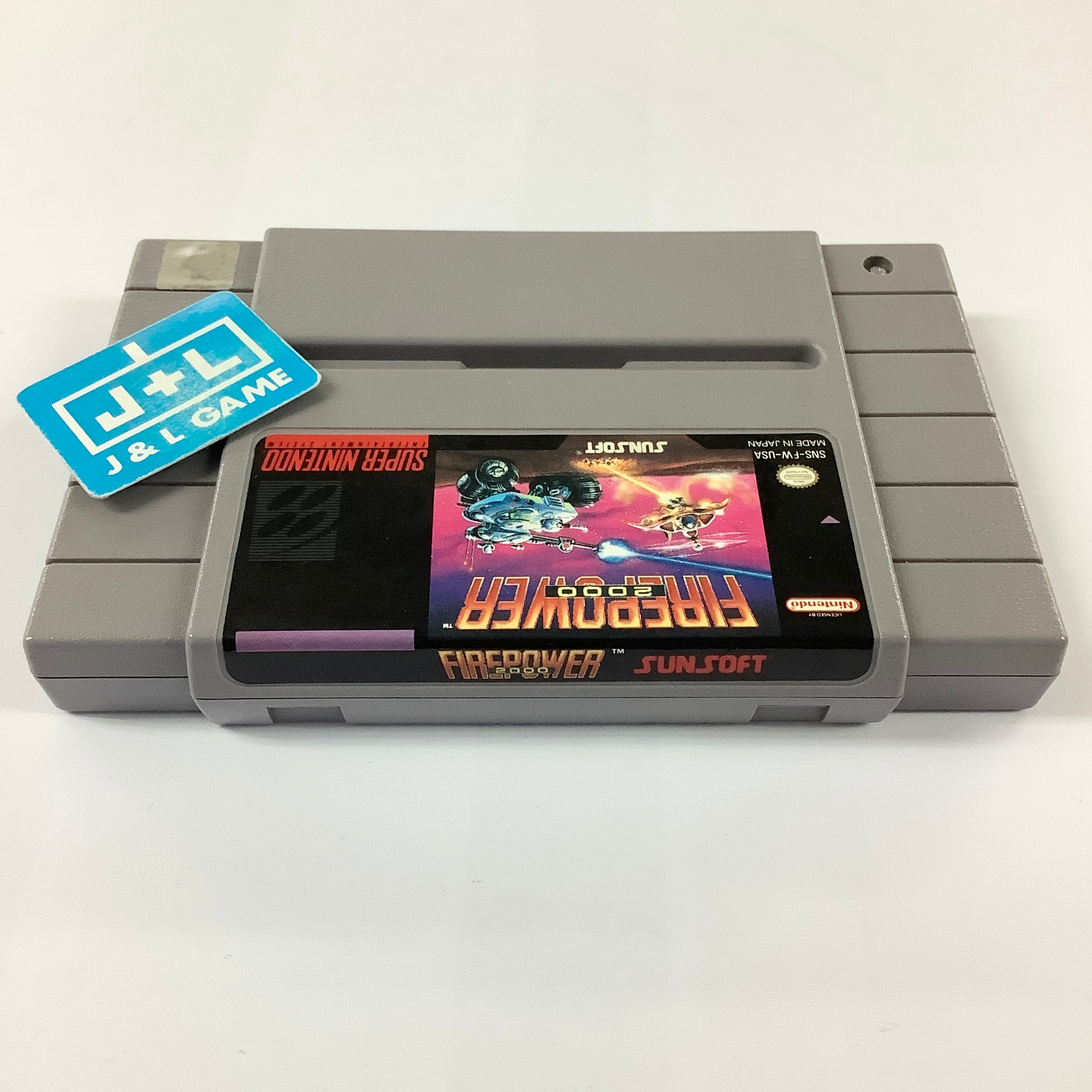 Firepower 2000 - (SNES) Super Nintendo [Pre-Owned] Video Games SunSoft   