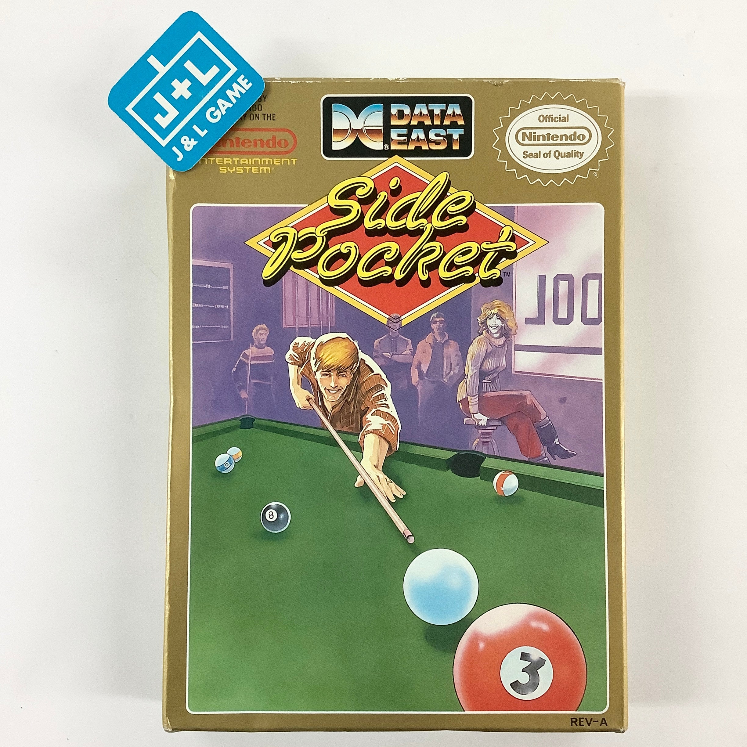 Side Pocket - (NES) Nintendo Entertainment System [Pre-Owned] Video Games Data East   