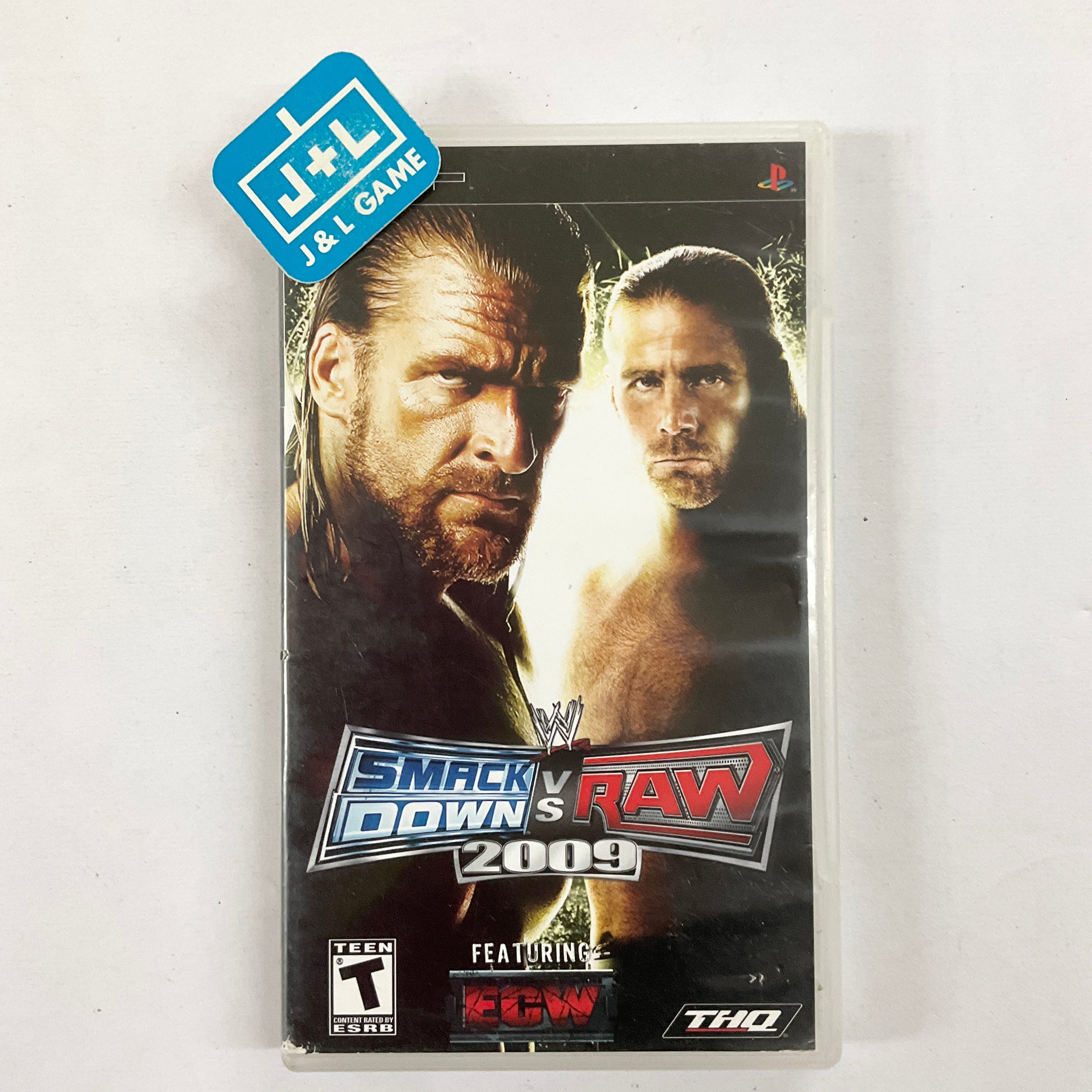 WWE SmackDown vs. Raw 2009 - SONY PSP [Pre-Owned] Video Games THQ   