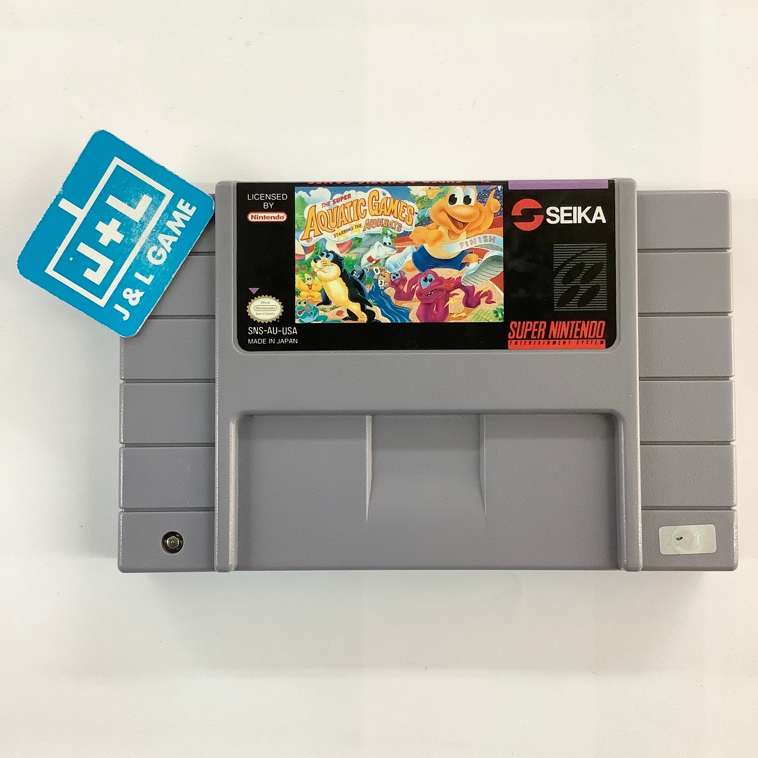 The Super Aquatic Games Starring the Aquabats - (SNES) Super Nintendo [Pre-Owned] Video Games Seika Corp.   