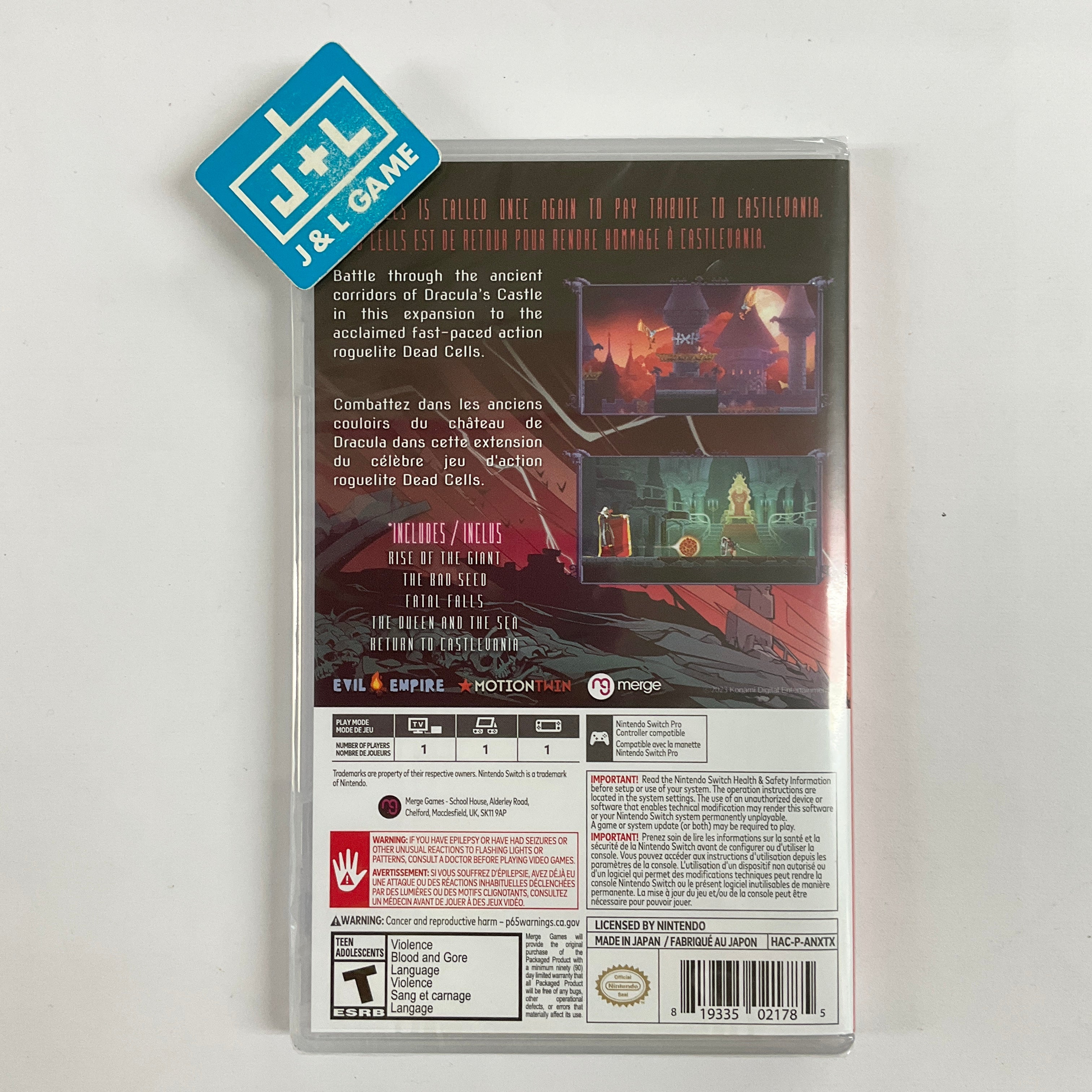 Dead Cells: Return to Castlevania Edition - (NSW) Nintendo Switch Video Games Merge Games   