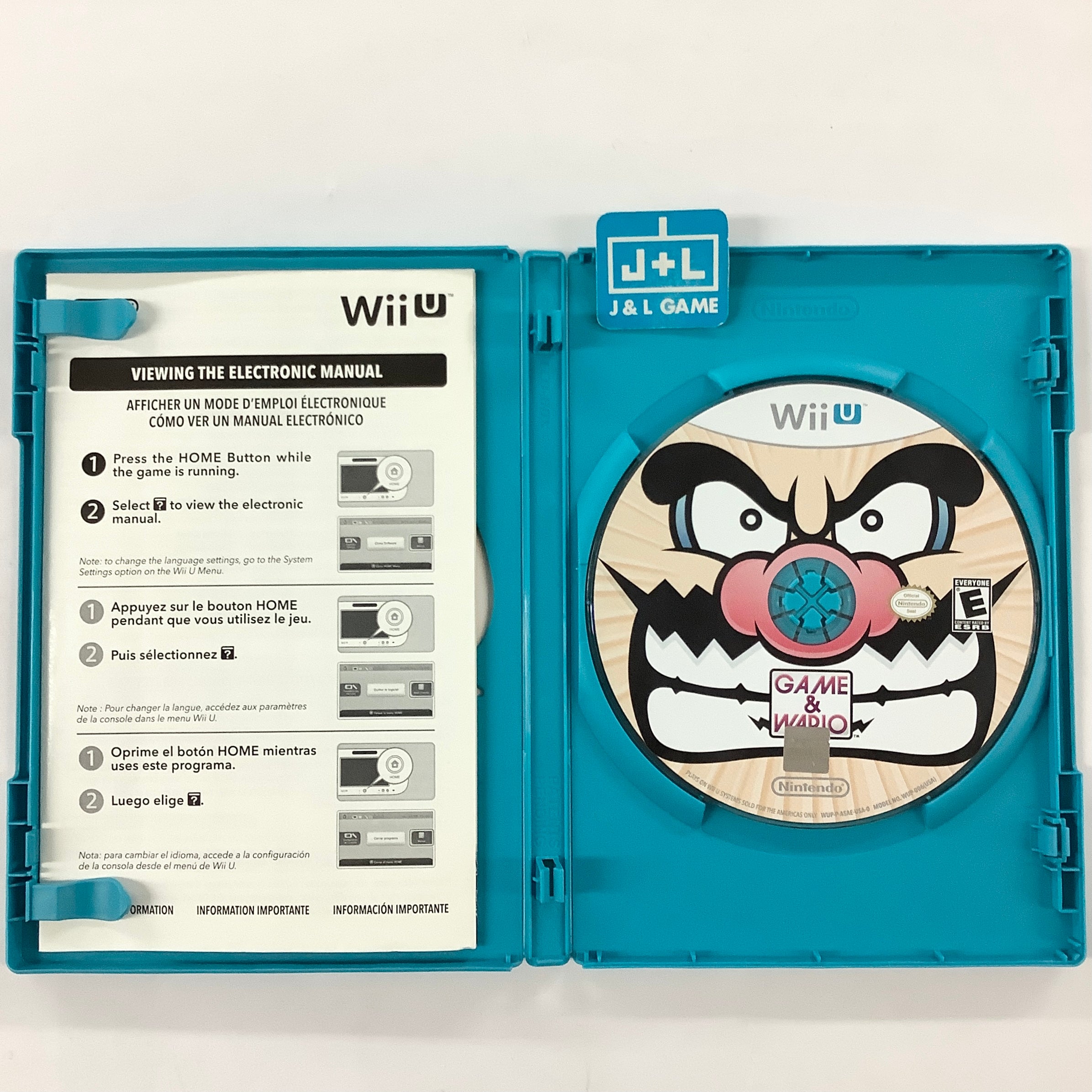 Game & Wario - Nintendo Wii U [Pre-Owned] Video Games Nintendo   