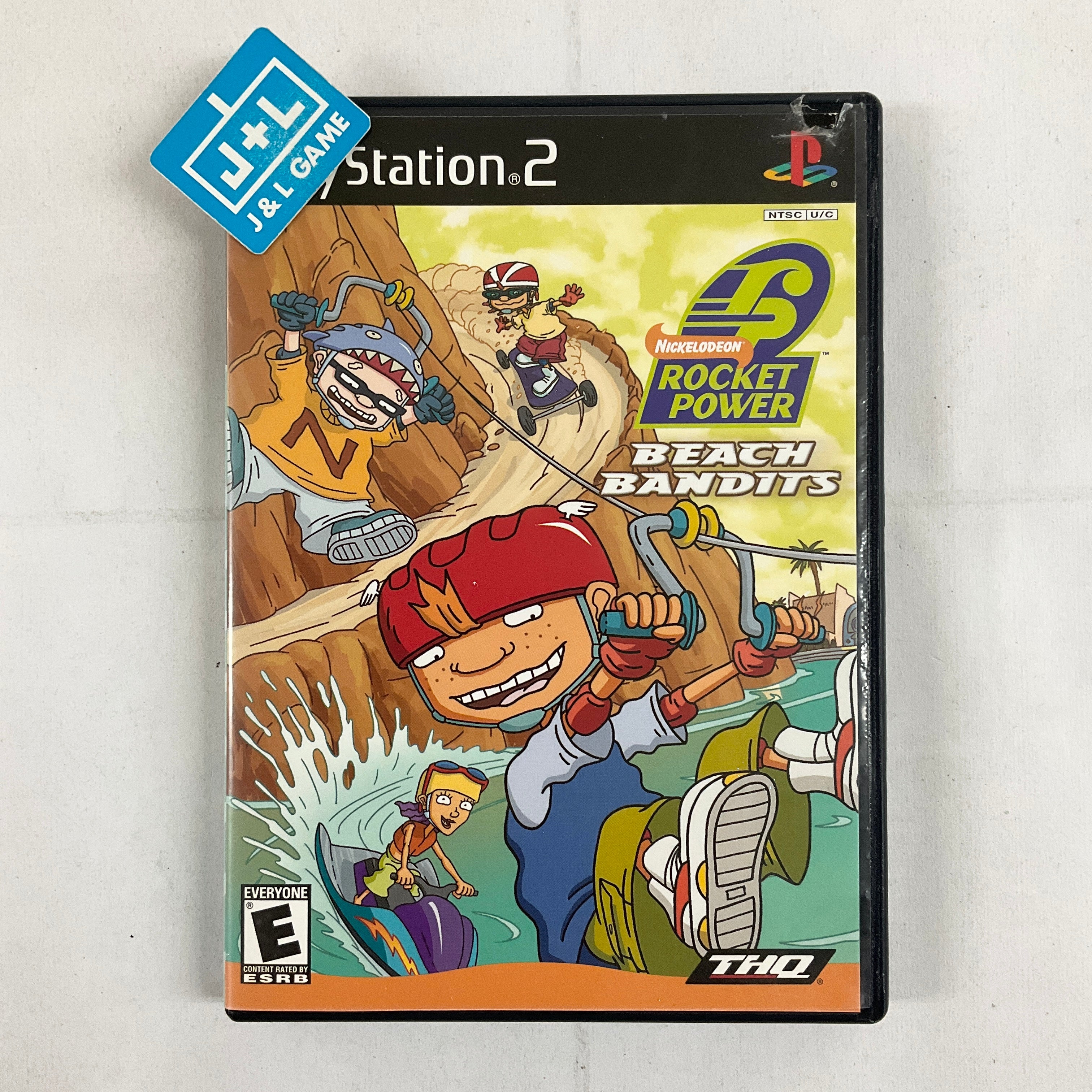 Rocket Power: Beach Bandits - (PS2) PlayStation 2 [Pre-Owned] Video Games THQ   