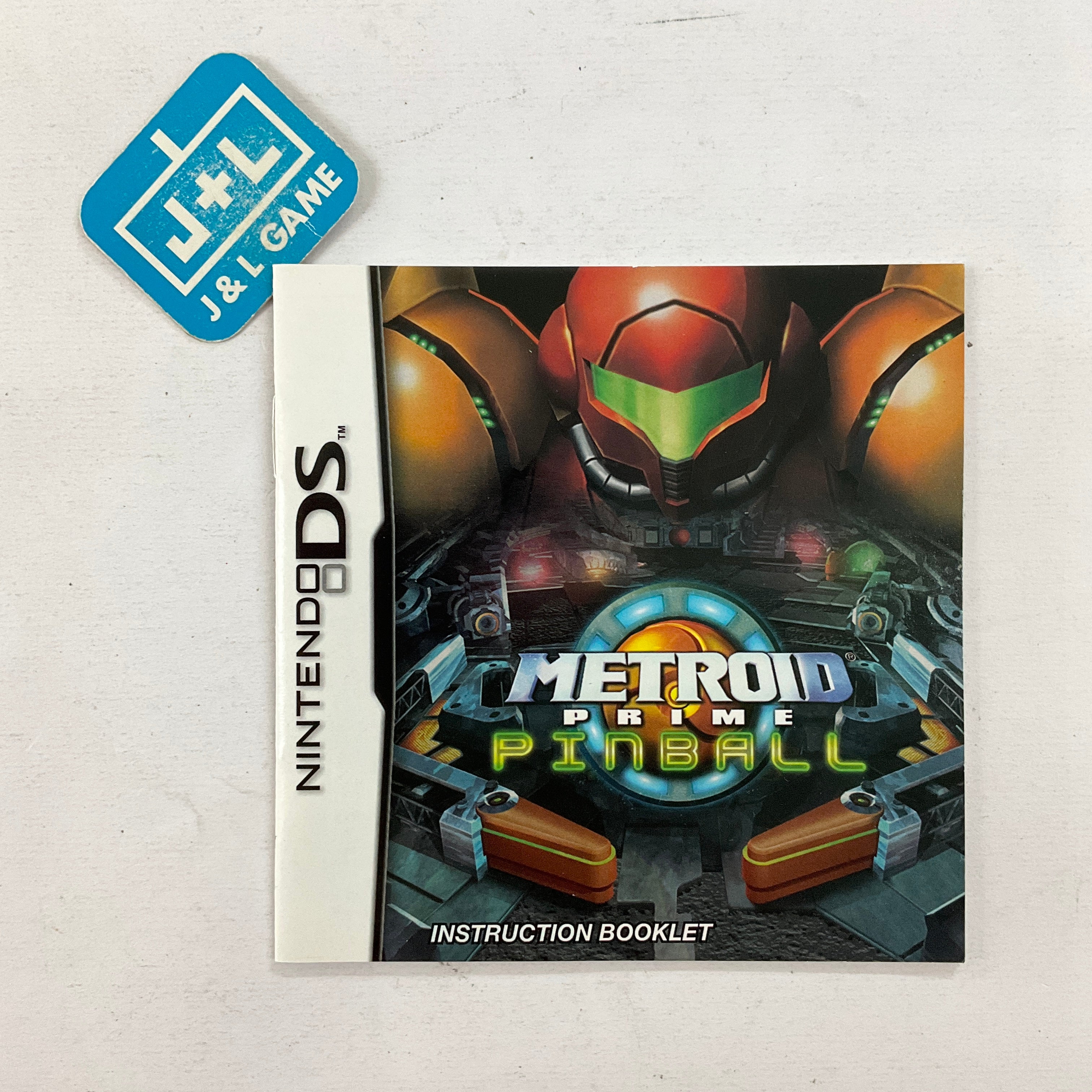 Metroid Prime Pinball (w/ Rumble Pak) - (NDS) Nintendo DS [Pre-Owned] Video Games Nintendo   