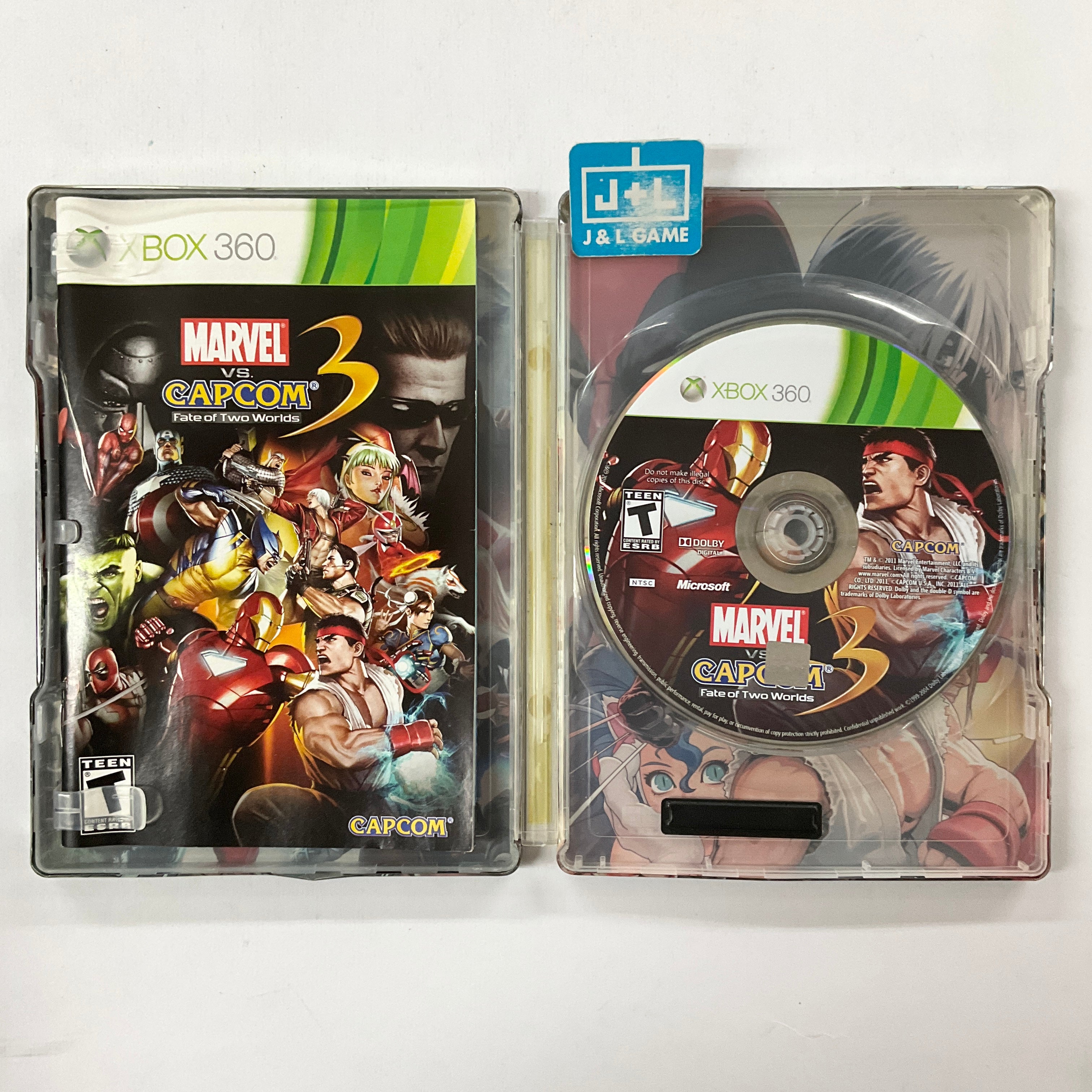 Marvel vs. Capcom 3: Fate of Two Worlds (Special Edition) - Xbox 360 [Pre-Owned] Video Games Capcom   