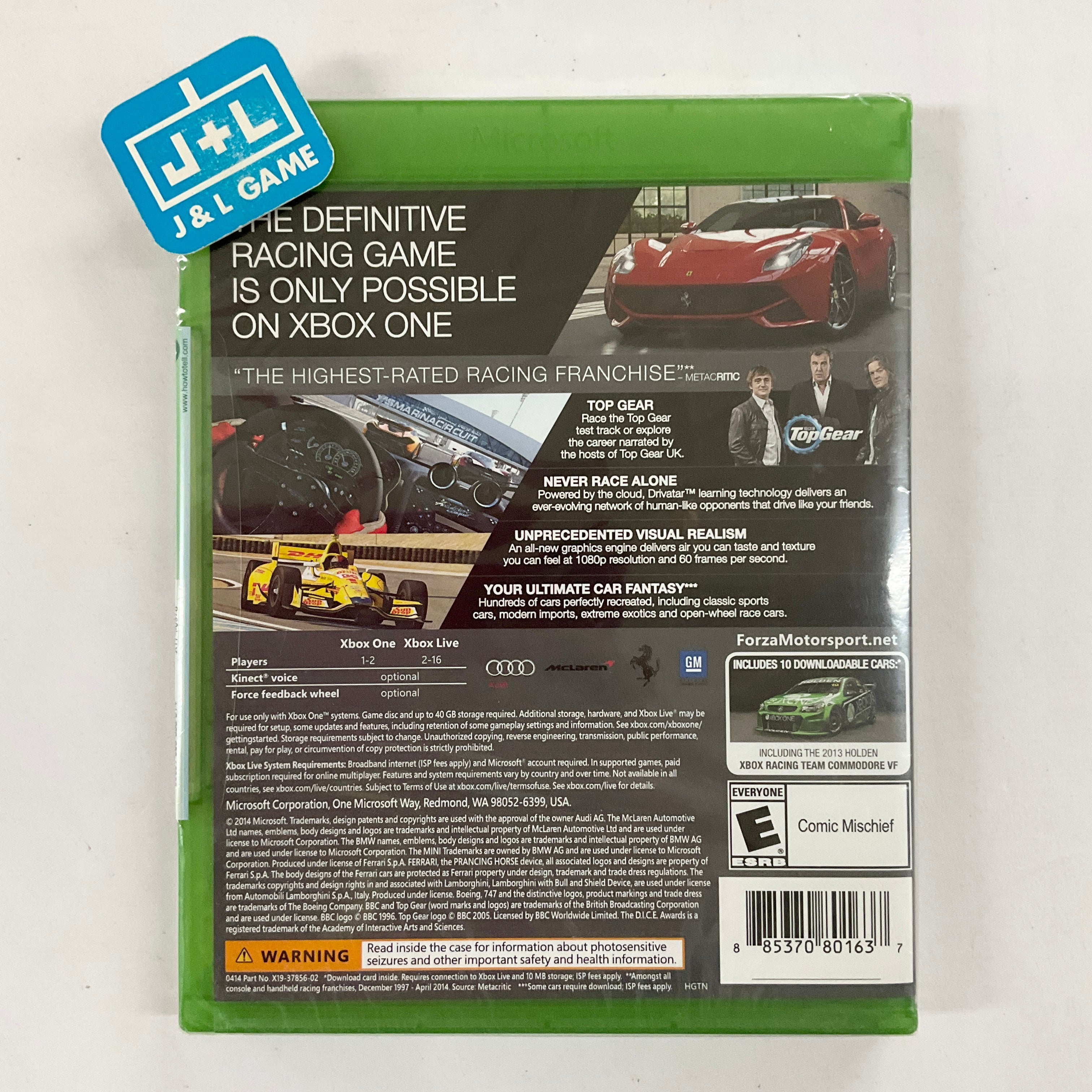 Forza Motorsport 5 (Racing Game of the Year Edition) - (XB1) Xbox One Video Games Microsoft Game Studios   