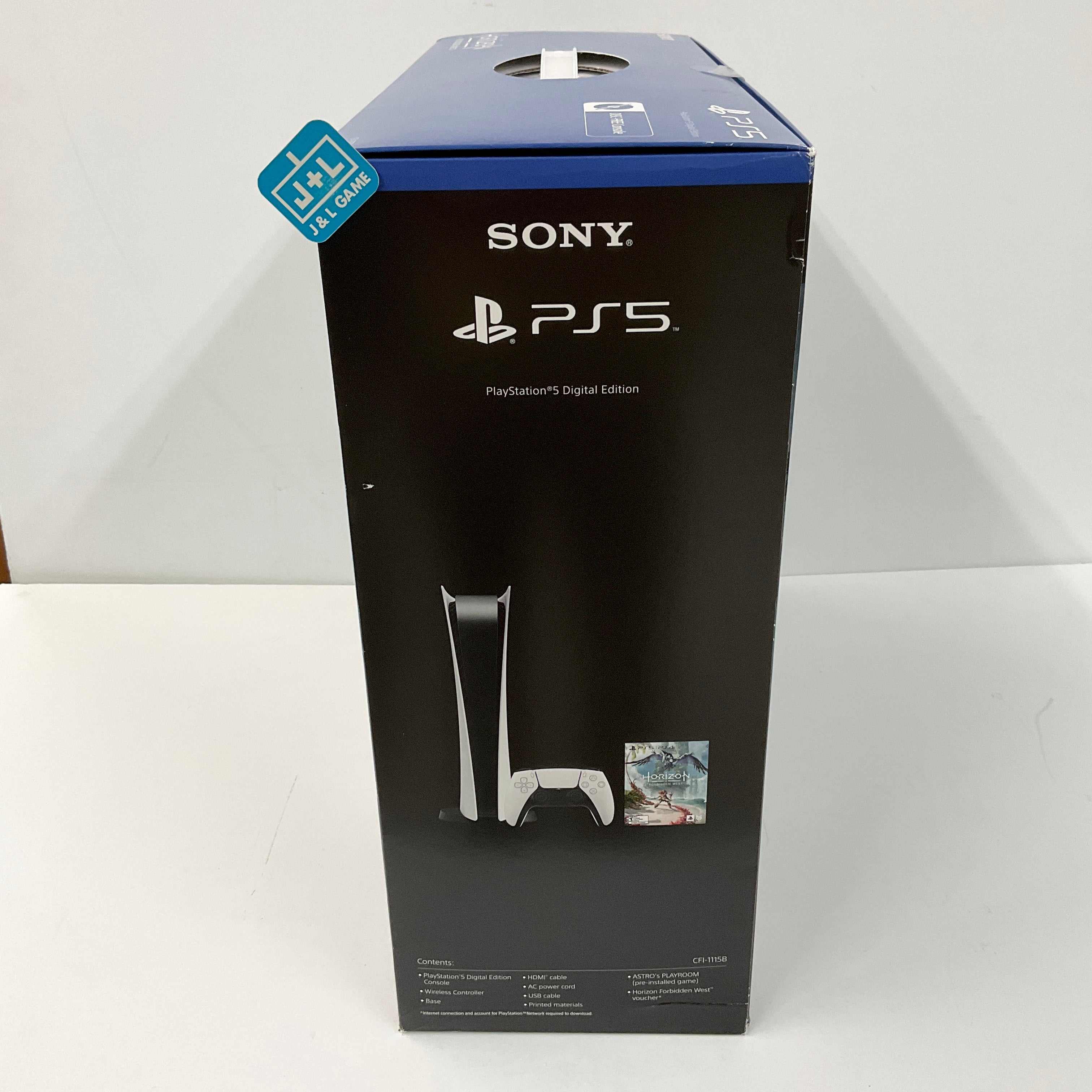 SONY PlayStation 5 Digital Edition Console (Horizon Bundle) (Model CFI-1215B) - (PS5) PlayStation 5 Video Games PlayStation   