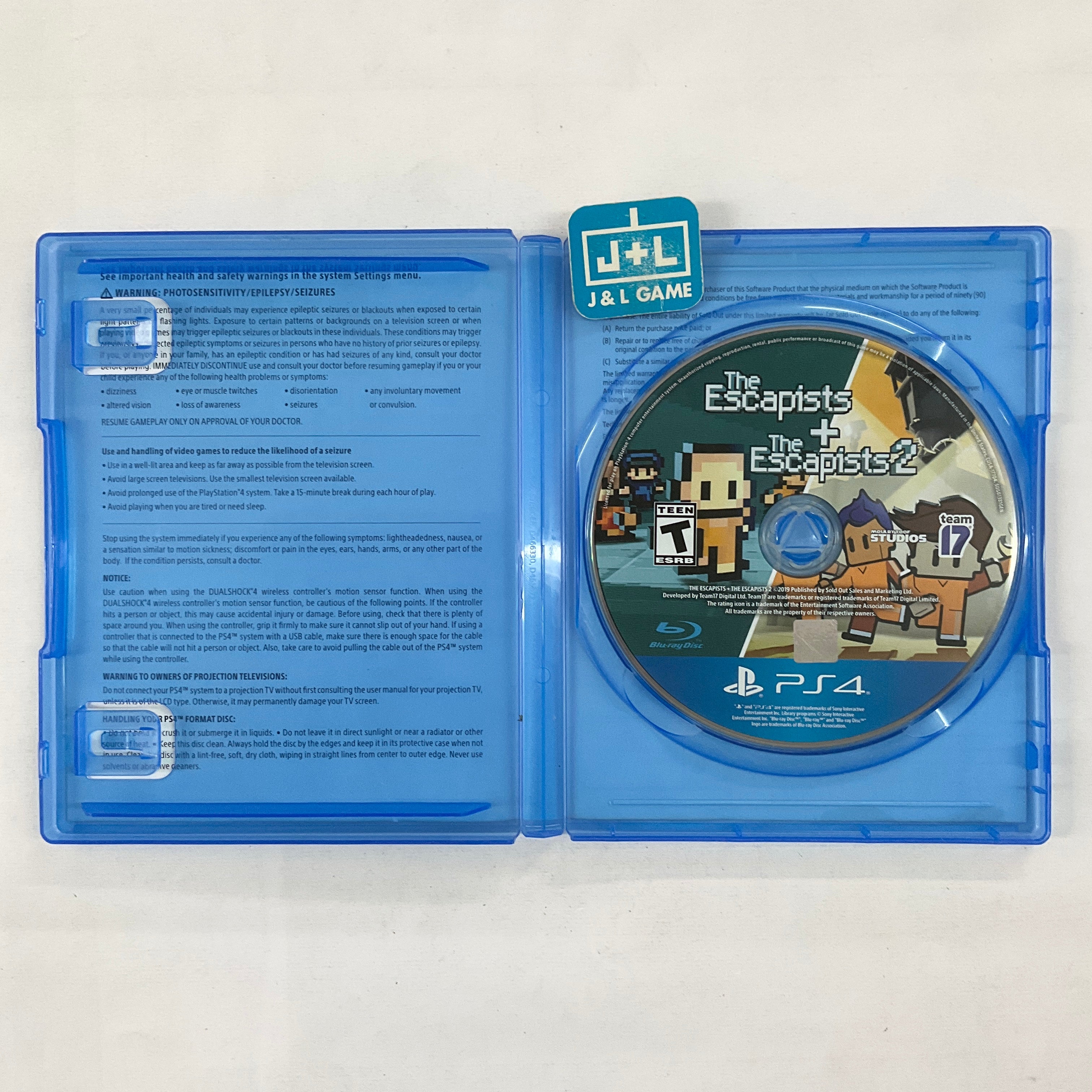 The Escapists / The Escapists 2 - (PS4) Playstation 4 [Pre-Owned] Video Games Team17   