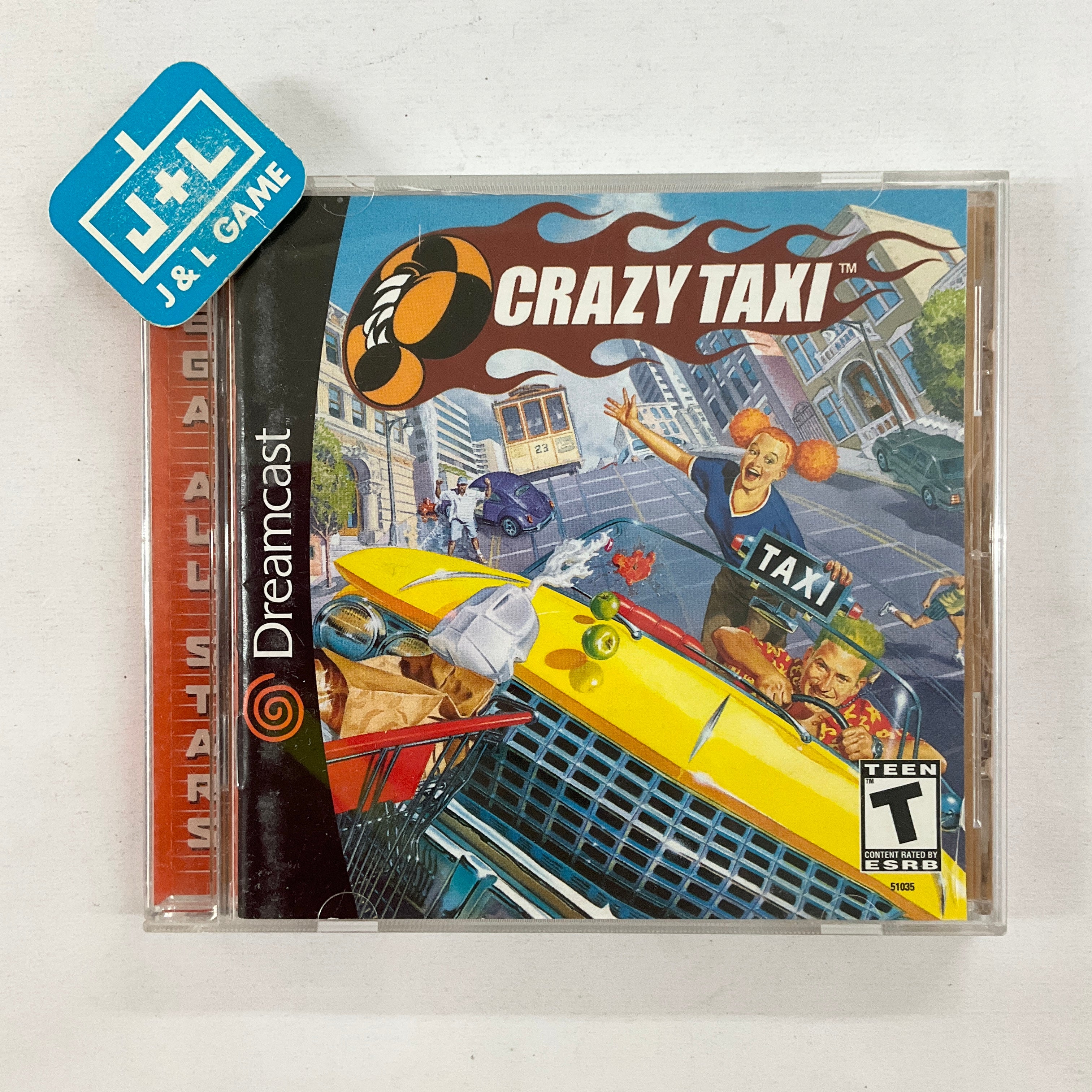 Crazy Taxi (Sega All Stars) - (DC) SEGA Dreamcast [Pre-Owned] Video Games Sega   