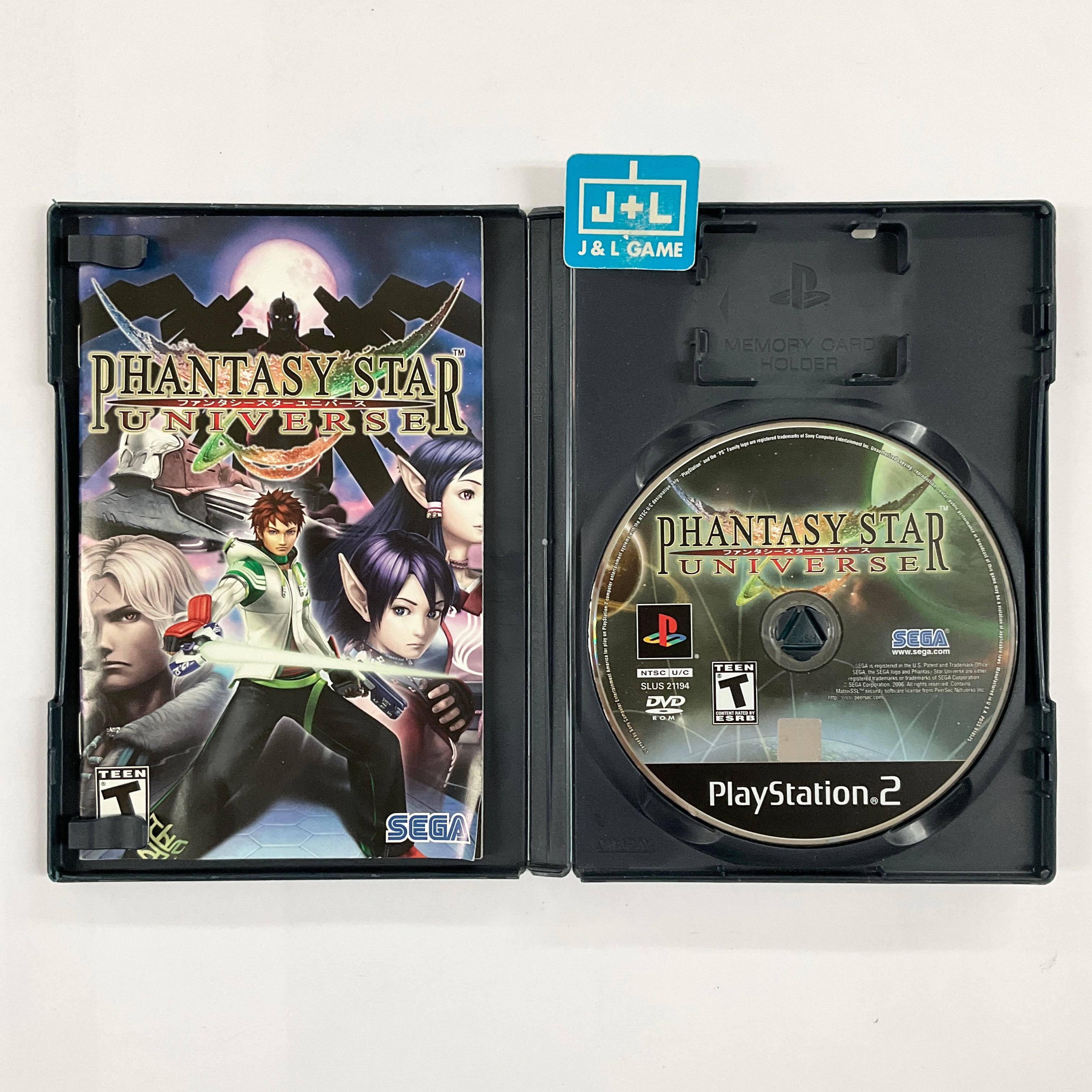 Phantasy Star Universe - (PS2) PlayStation 2 [Pre-Owned] Video Games SEGA   