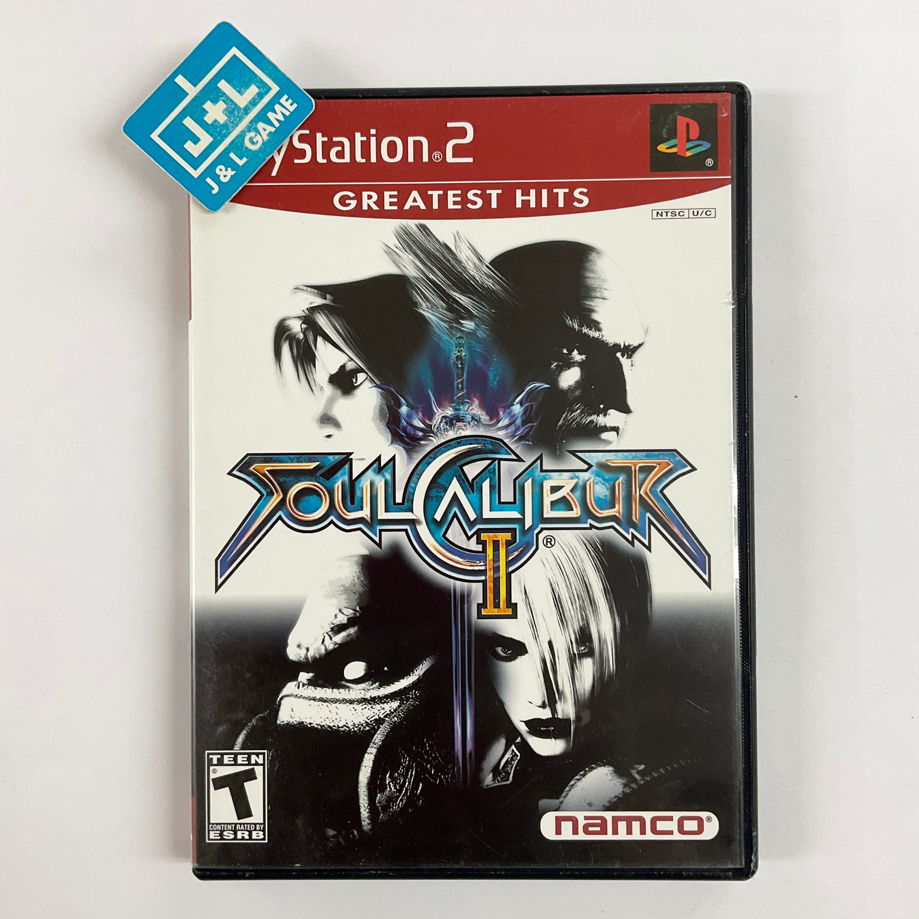 Soul Calibur II (Greatest Hits) - (PS2) PlayStation 2 [Pre-Owned] Video Games Namco   