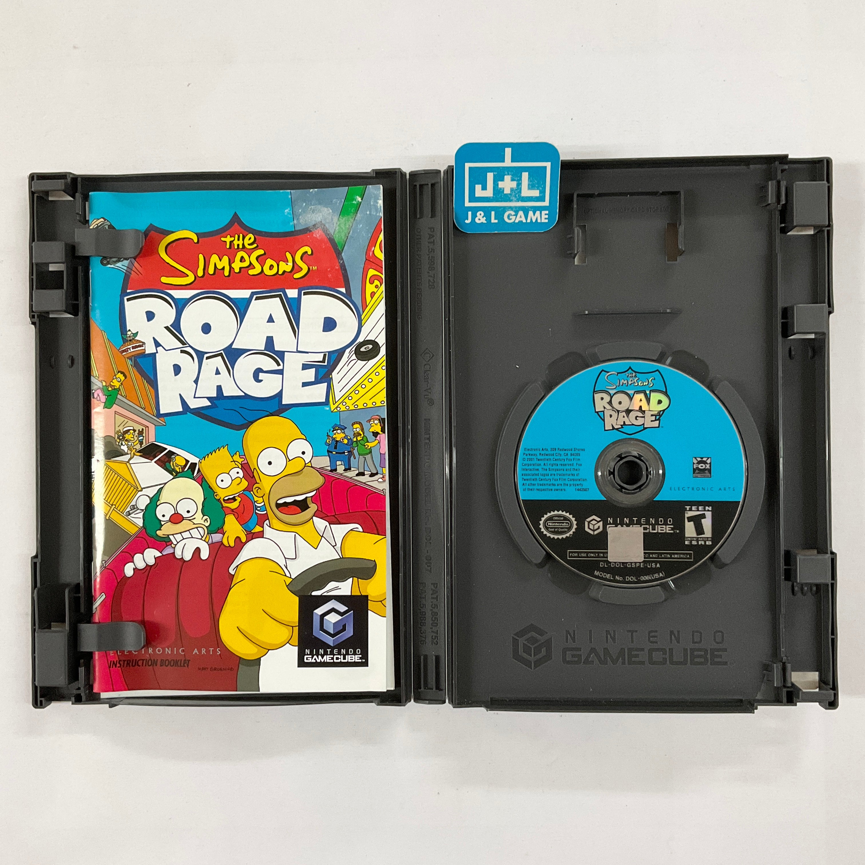 The Simpsons: Road Rage - (GC) GameCube [Pre-Owned] Video Games Electronic Arts   