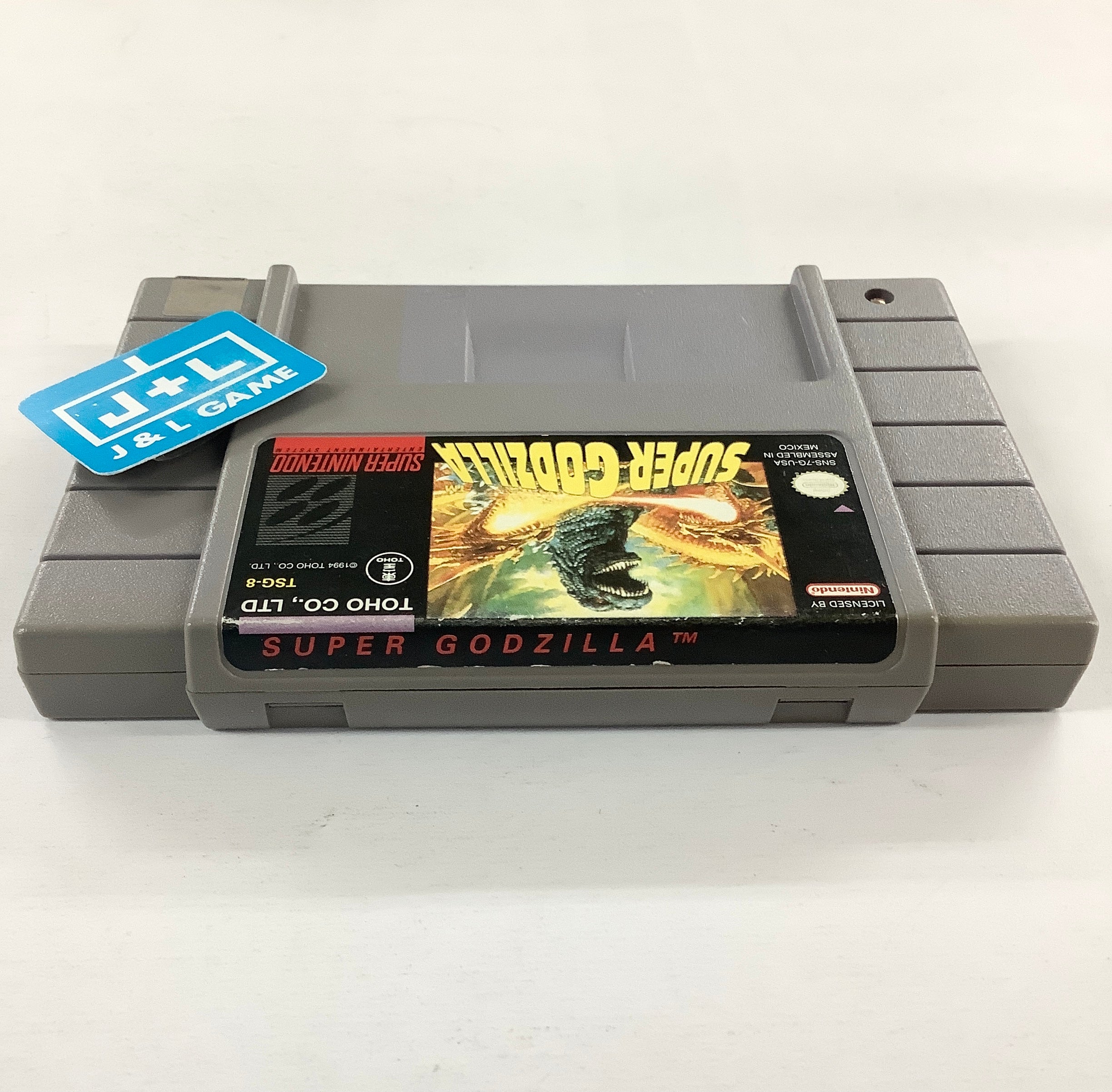 Super Godzilla - (SNES) Super Nintendo [Pre-Owned] Video Games Toho   