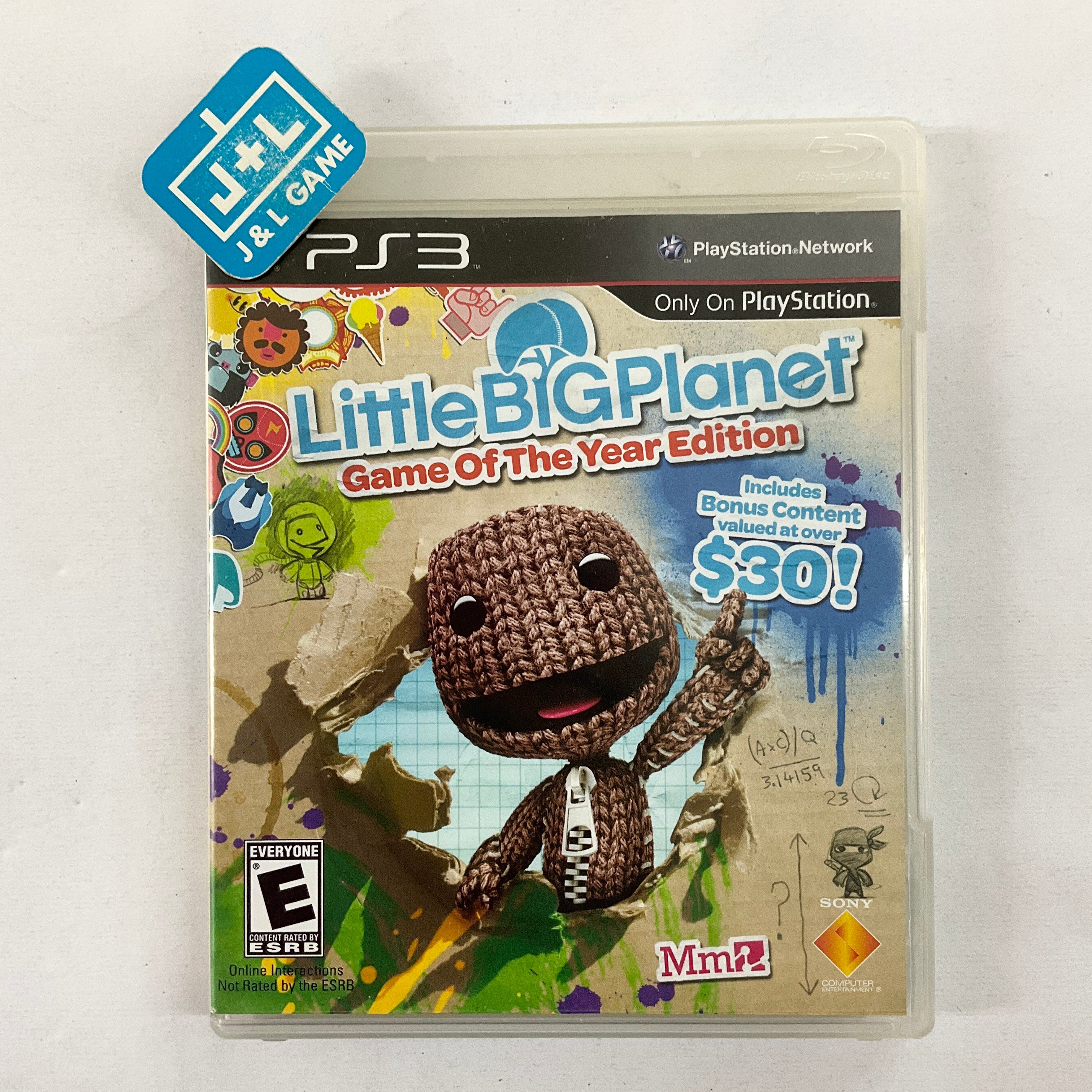 LittleBigPlanet: Game of the Year Edition - (PS3) PlayStation 3 [Pre-Owned] Video Games SCEA   