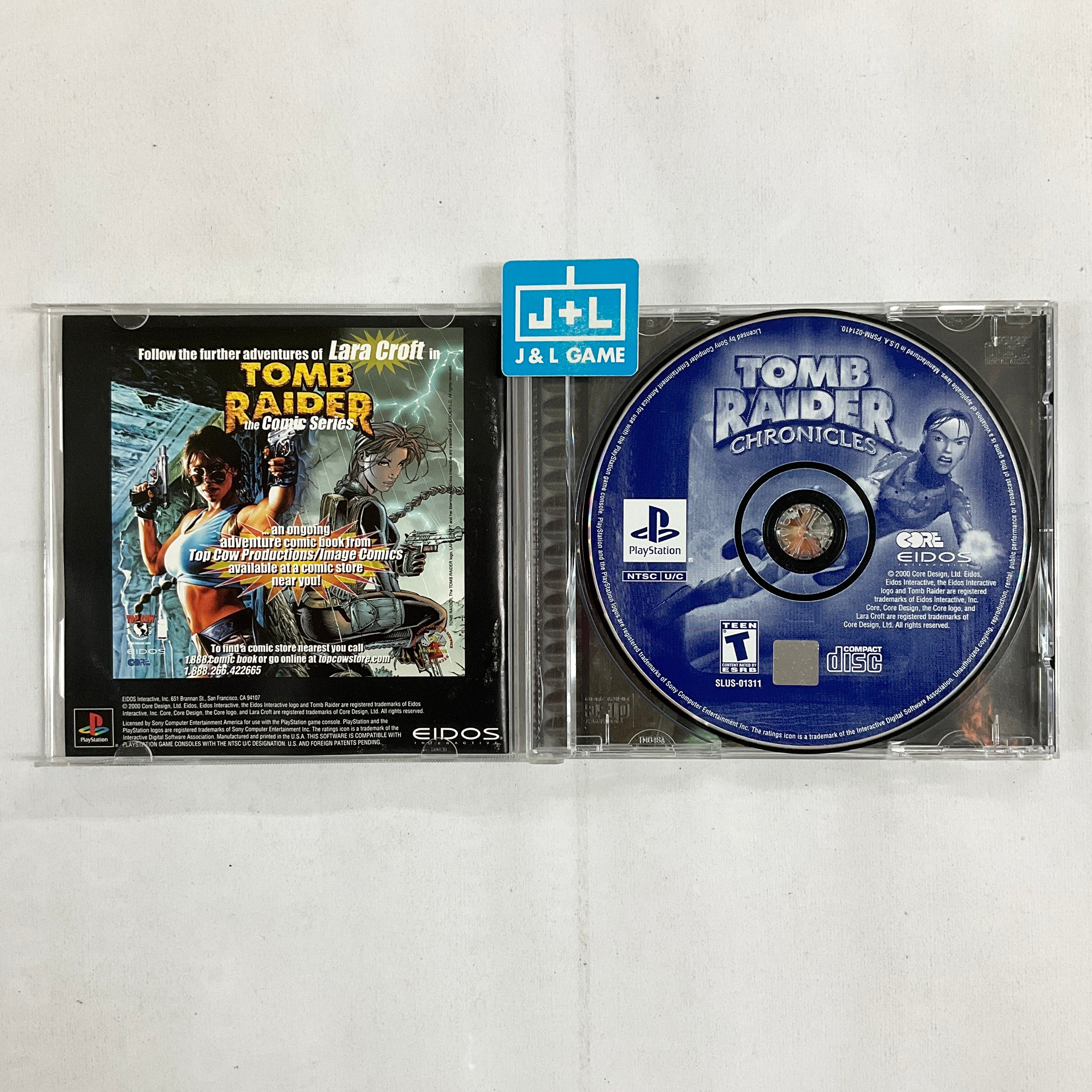 Tomb Raider: Chronicles - (PS1) Playstation 1 [Pre-Owned] Video Games Eidos Interactive   