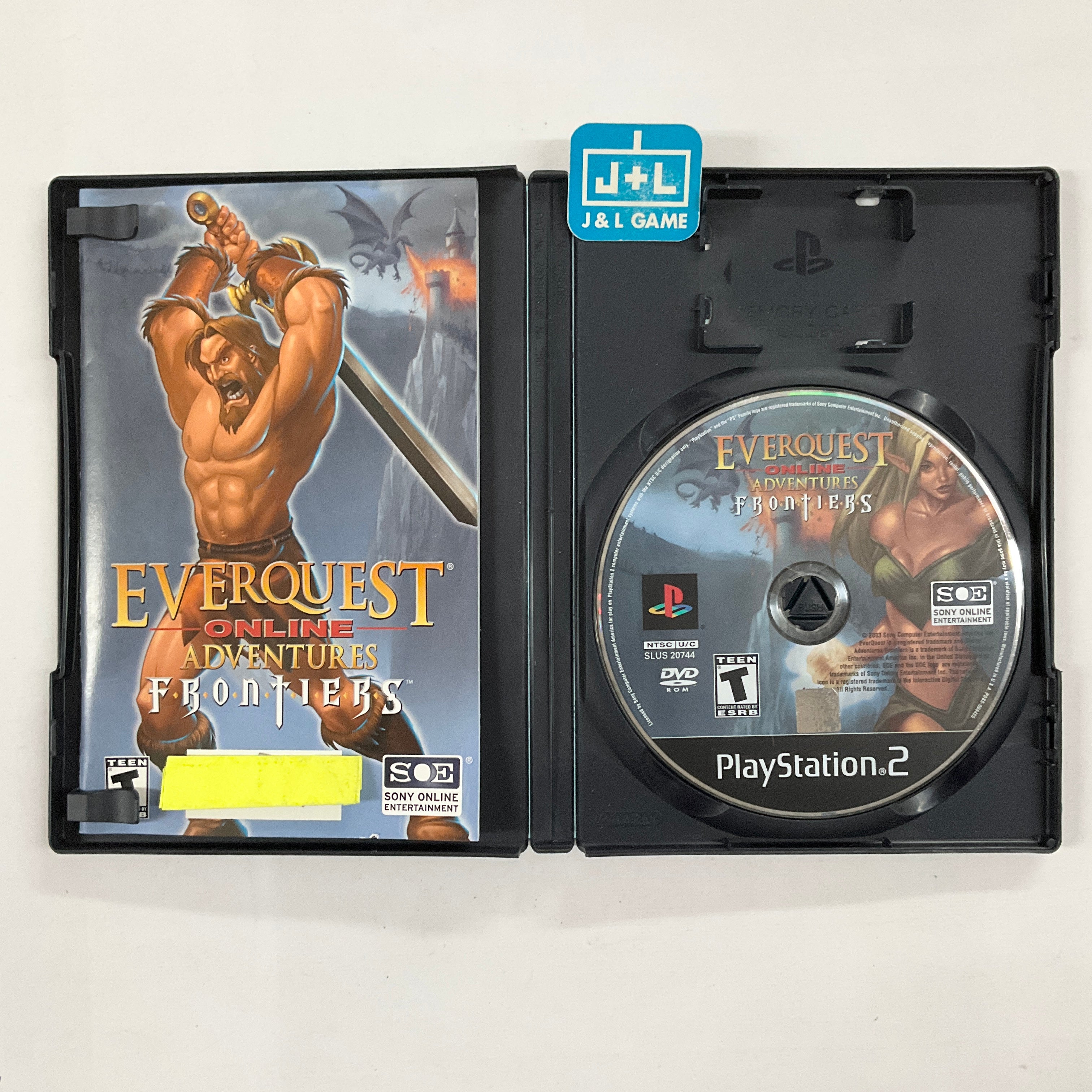 EverQuest Online Adventures: Frontiers - (PS2) PlayStation 2 [Pre-Owned] Video Games Sony Online Entertainment   